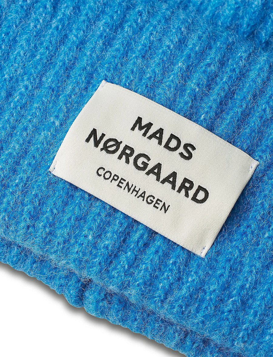 Mads Nørgaard - Tosca Anju Hat - kootud mütsid - malibu blue - 2