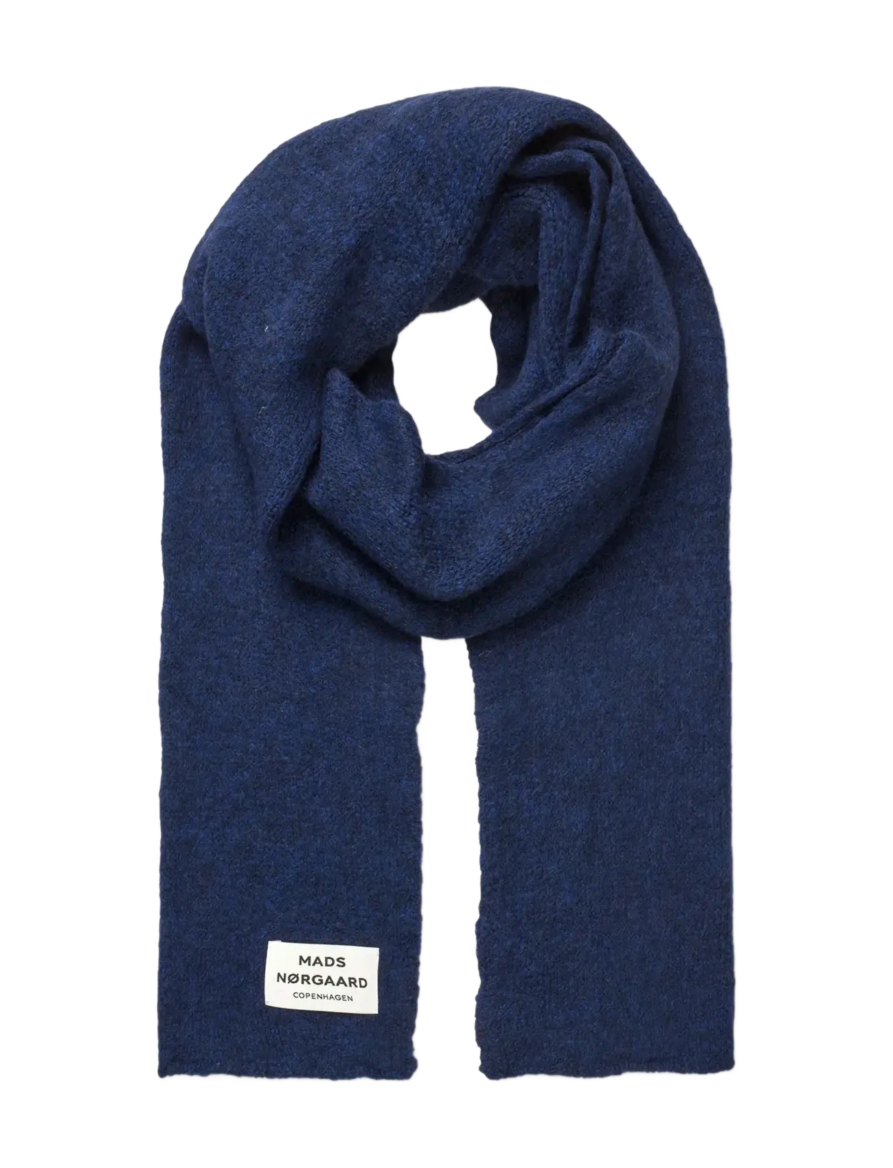 Mads Nørgaard Tosca Alona Scarf - Transitional Layering - PEACOAT / blue