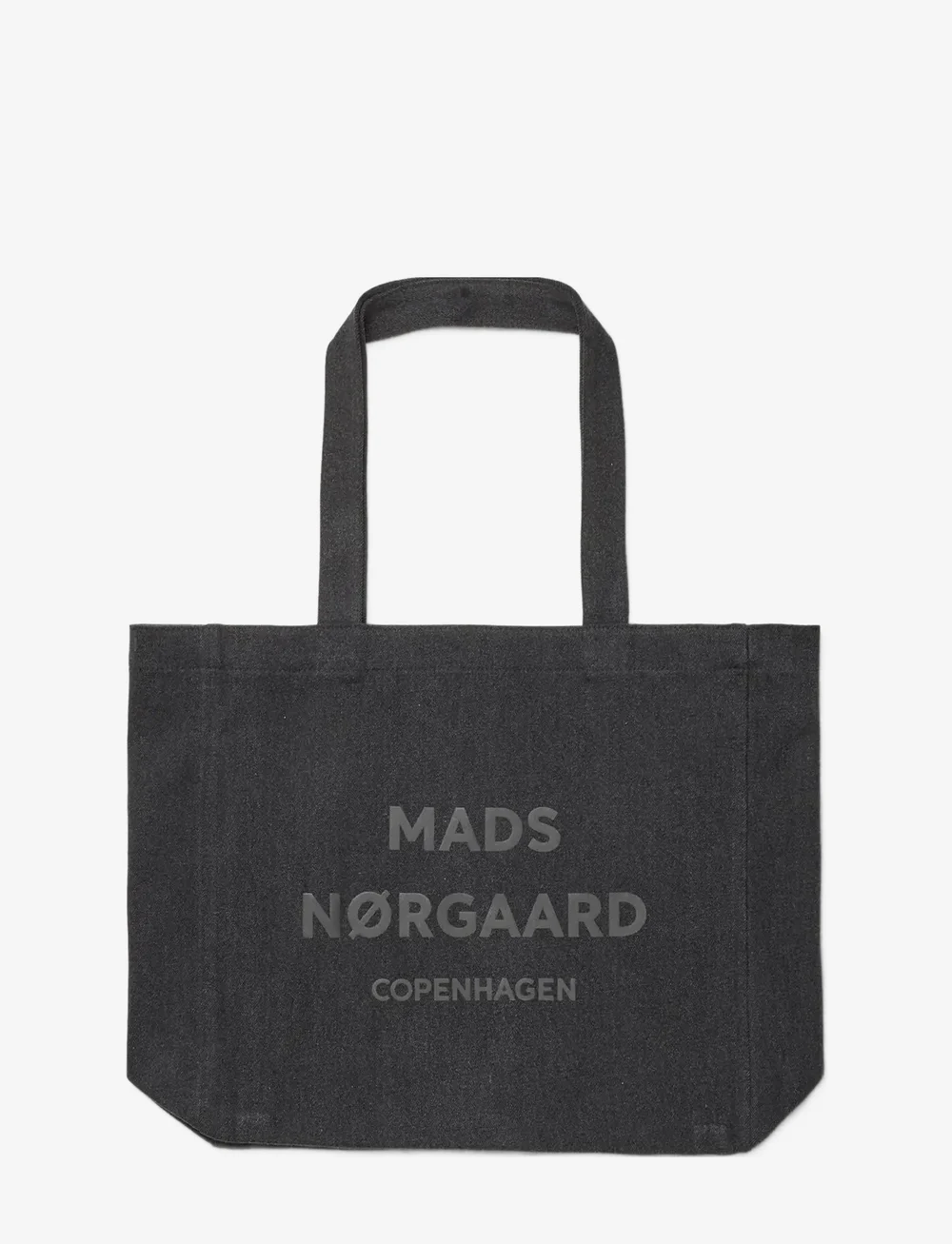 Mads Nørgaard - Boutique Washed Athene Bag - shoppingväskor - washed black - 1