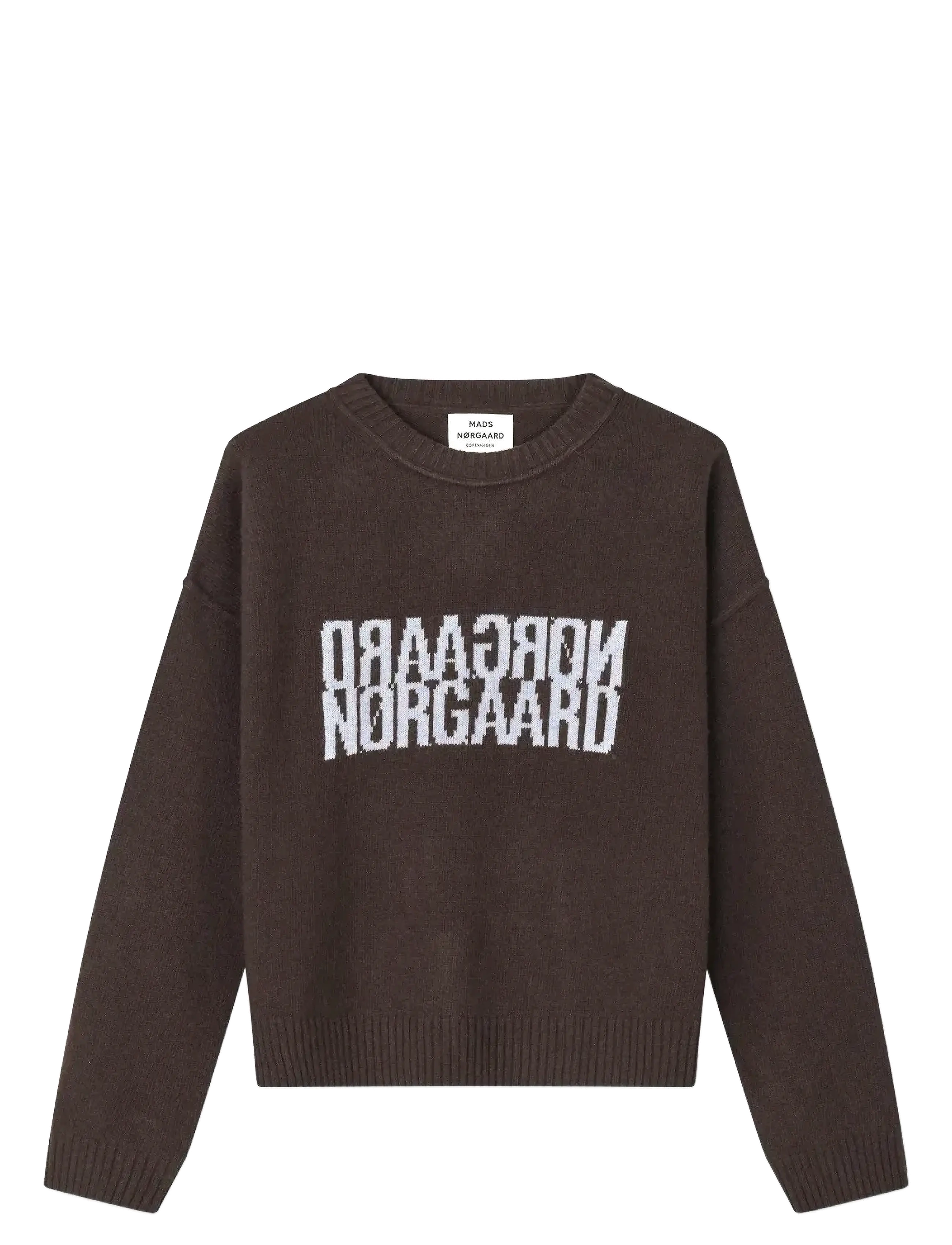 Mads Nørgaard Yota Knit Tilona Sweater - Mads Nørgaard - DEMITASSE / brown