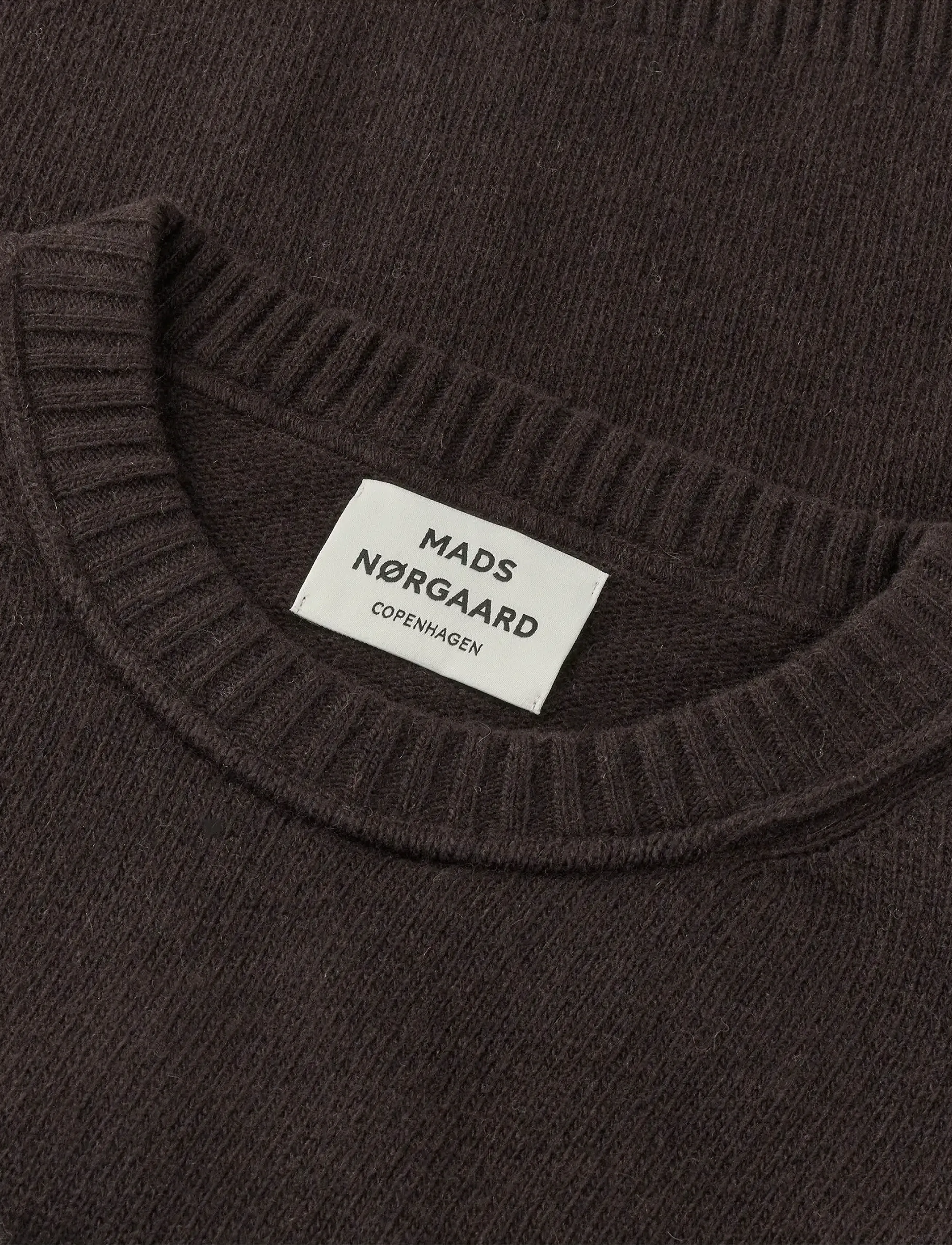 Mads Nørgaard - Yota Knit Tilona Sweater - striktrøjer - demitasse - 1