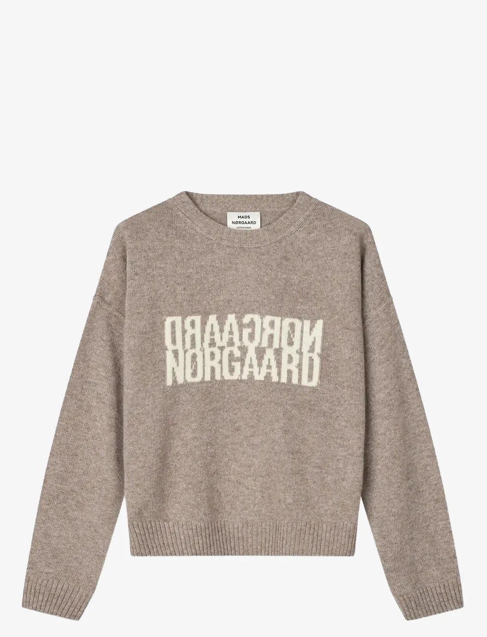 Mads Nørgaard - Yota Knit Tilona Sweater - striktrøjer - laurel oak - 0