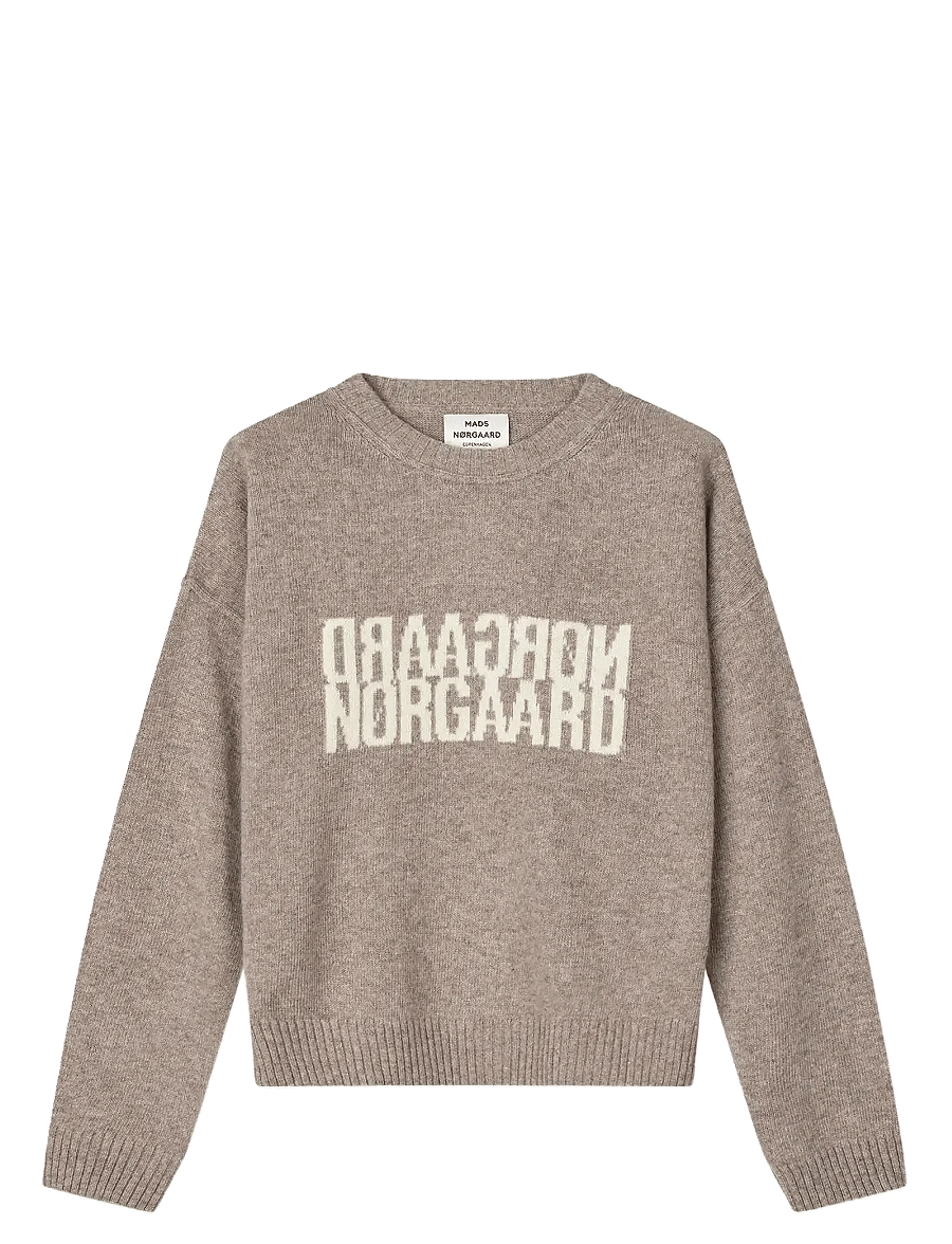 Mads Nørgaard - Yota Knit Tilona Sweater - pullover - laurel oak - 0