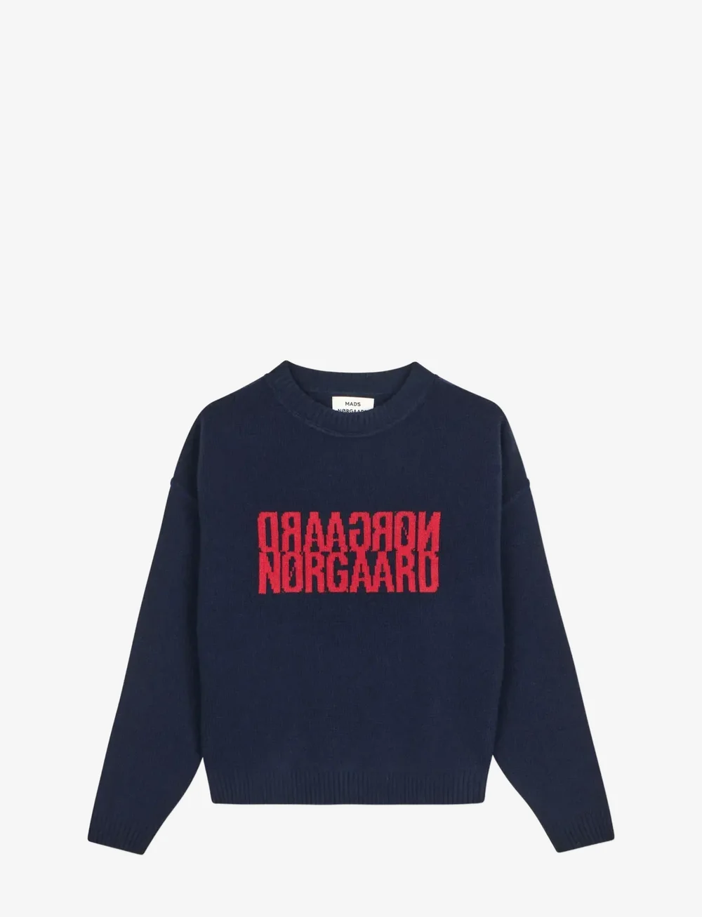 Mads Nørgaard - Yota Knit Tilona Sweater - stickade tröjor - parisian night - 1