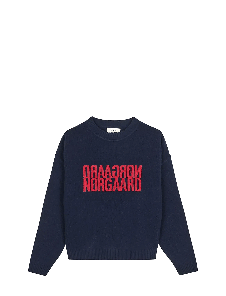 Mads Nørgaard - Yota Knit Tilona Sweater - pullover - parisian night - 1