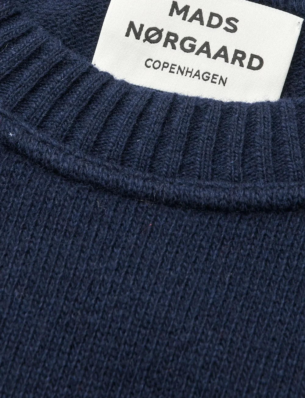 Mads Nørgaard - Yota Knit Tilona Sweater - stickade tröjor - parisian night - 3