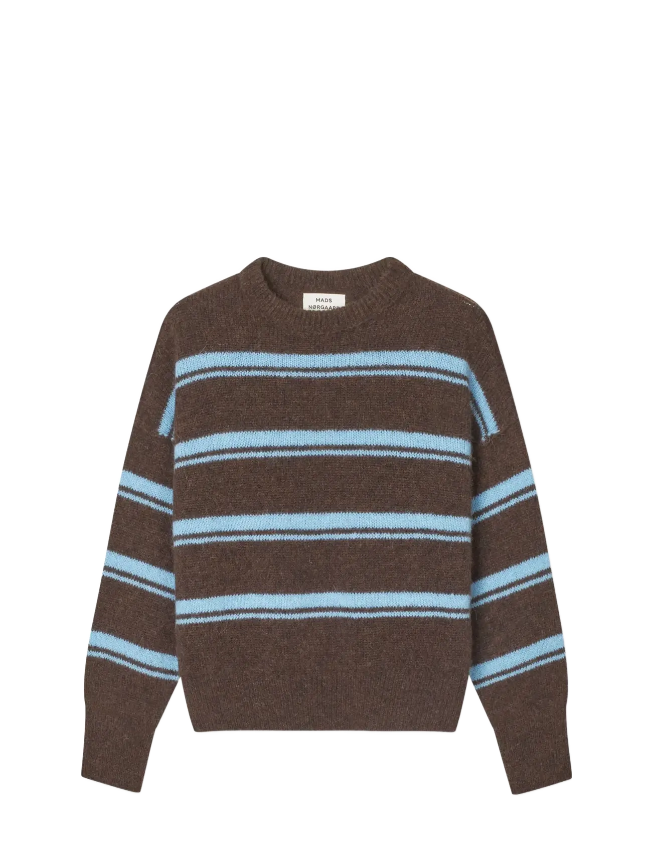MADS NØRGAARD Alpaca Murphy Pullover Braun - XS - Damen