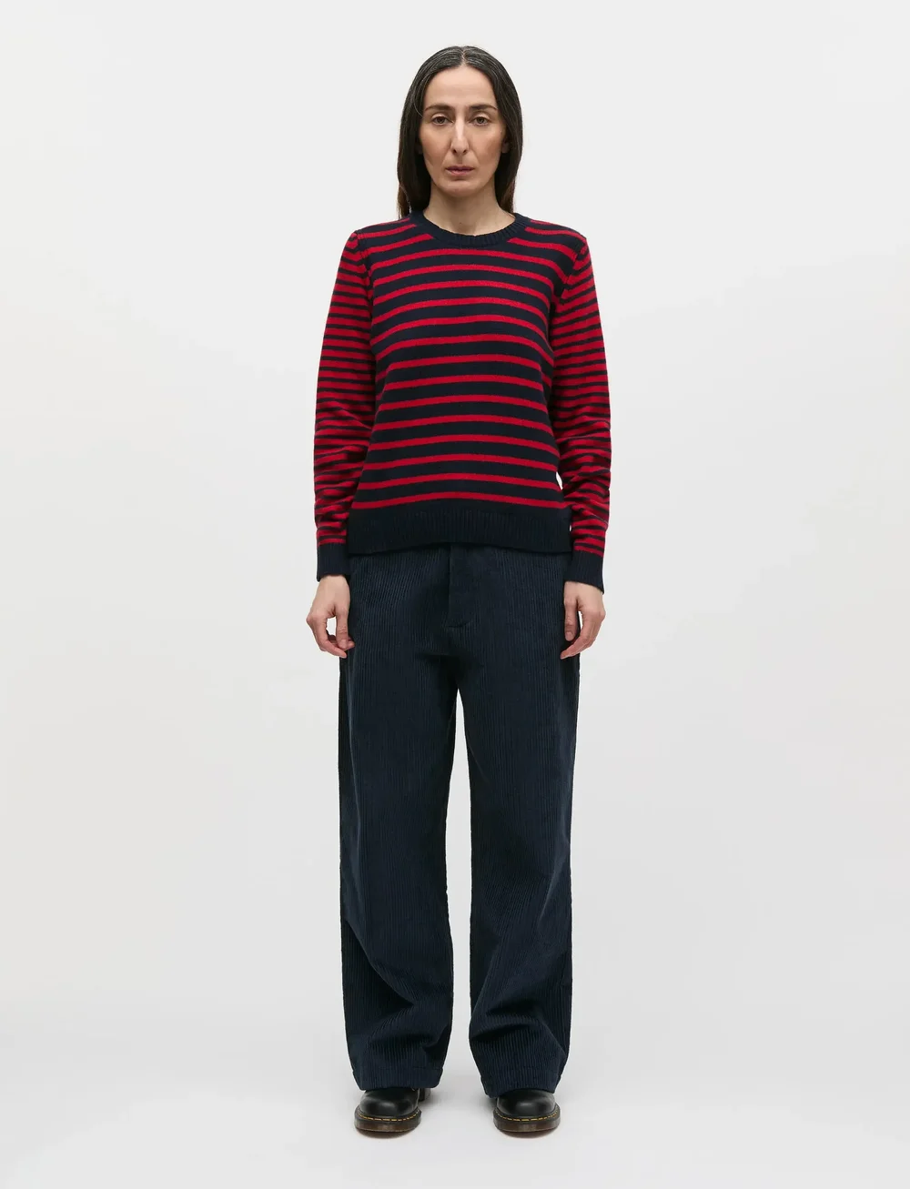 Mads Nørgaard - Cashmere Blend Ingrid Knit - jumpers - deep well/goji berry - 0