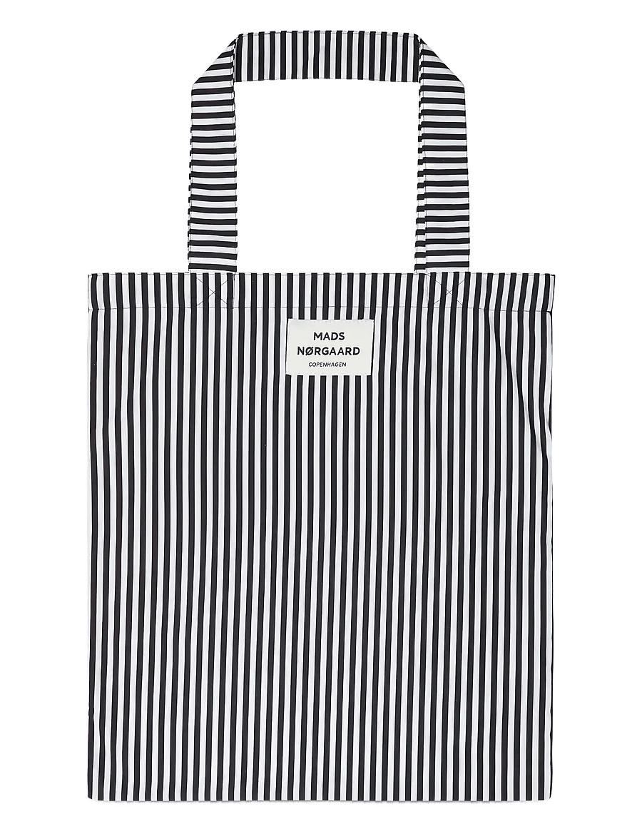 Mads Nørgaard - Sacky Atoma Bag - tote bags - black - 0