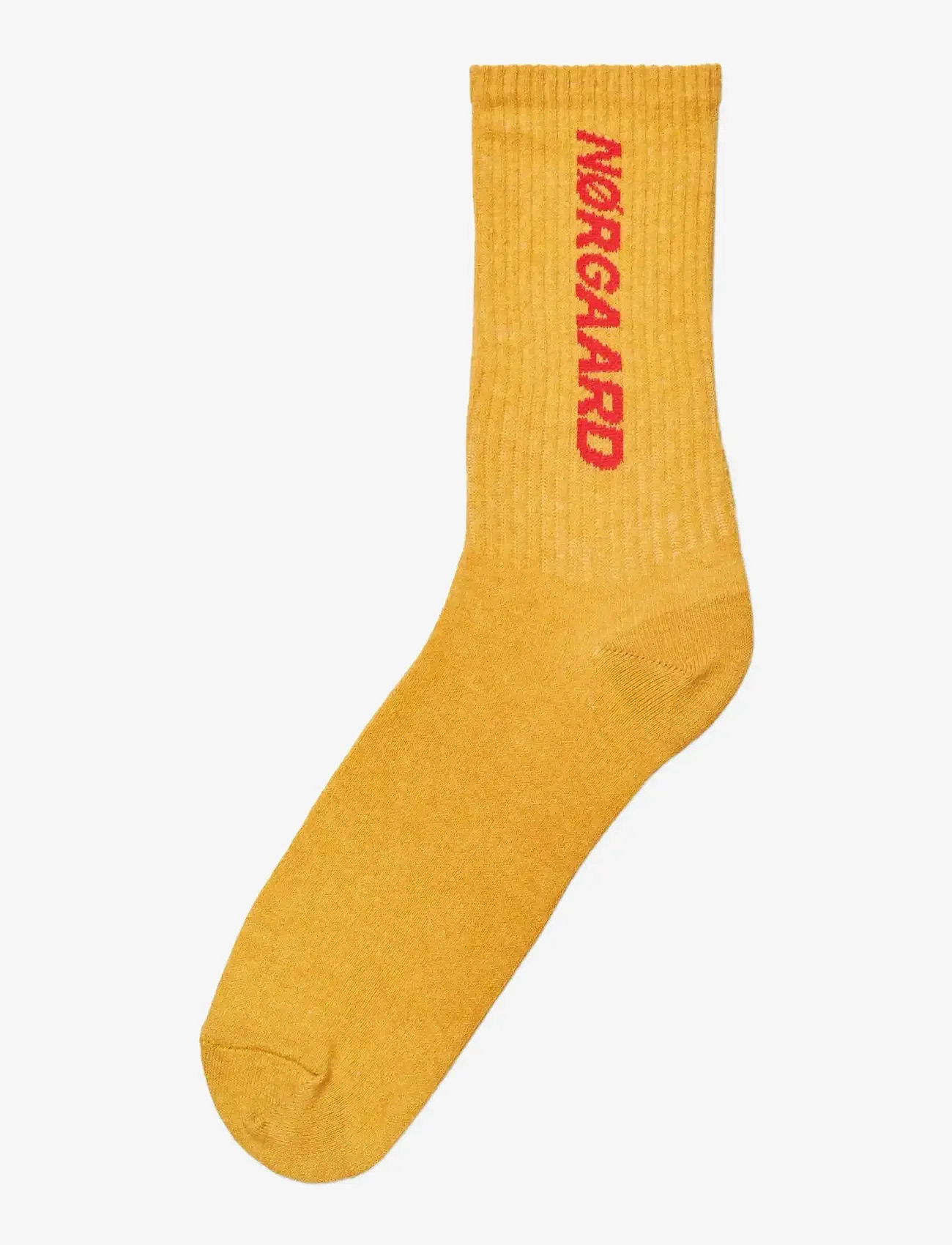Mads Nørgaard - Sock Single Logo Step - lowest prices - mimosa - 0