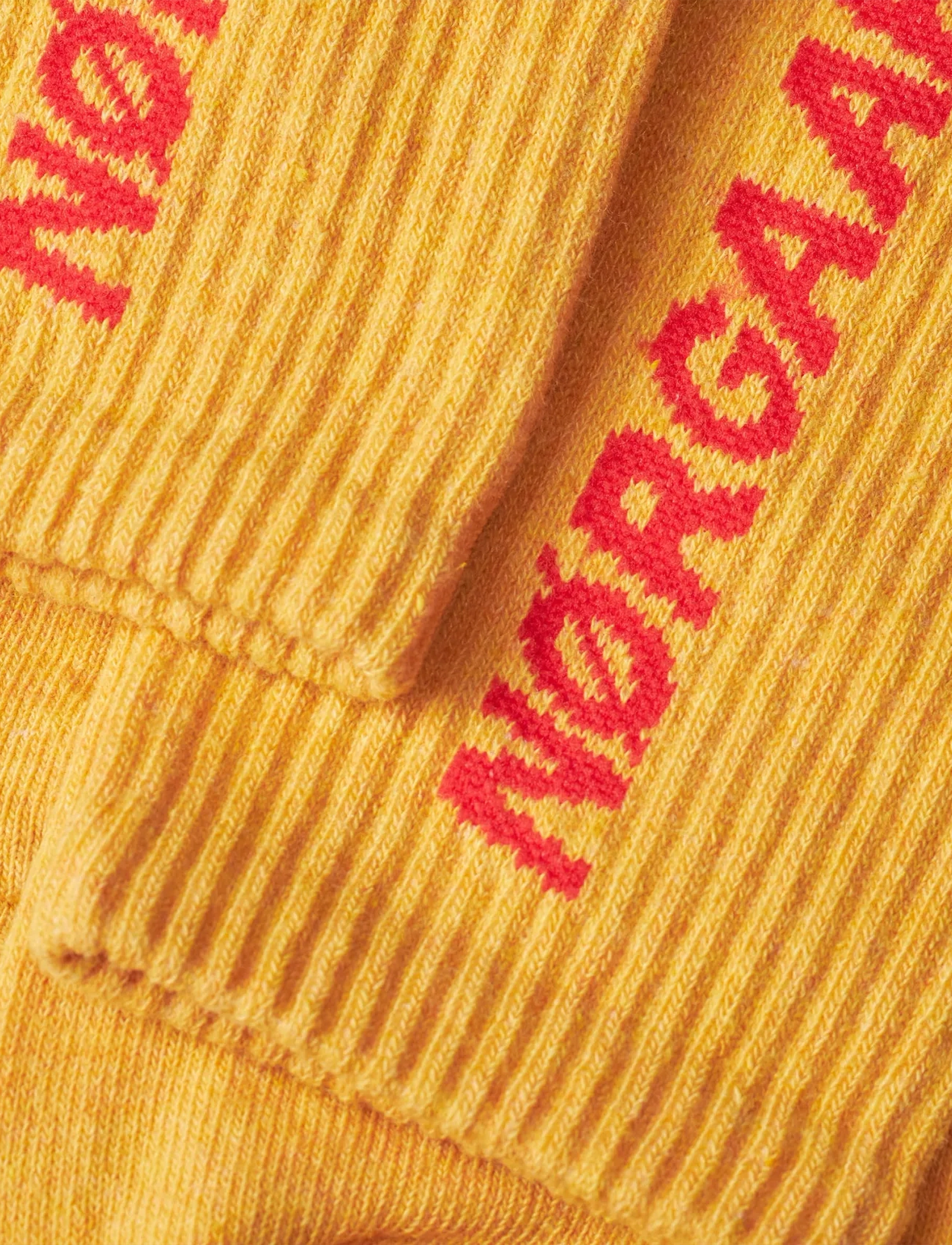 Mads Nørgaard - Sock Single Logo Step - mimosa - 1