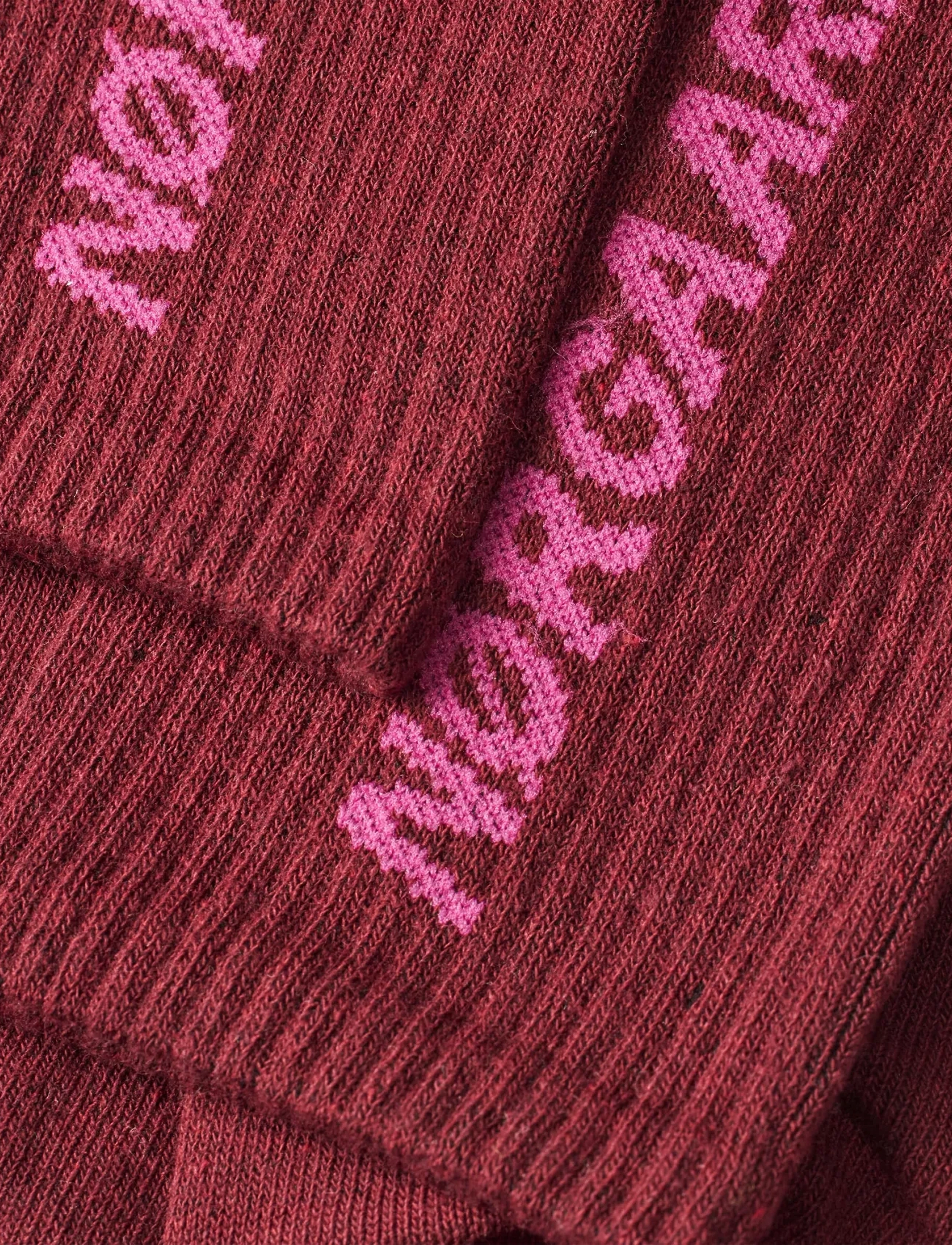 Mads Nørgaard - Sock Single Logo Step - winery - 1