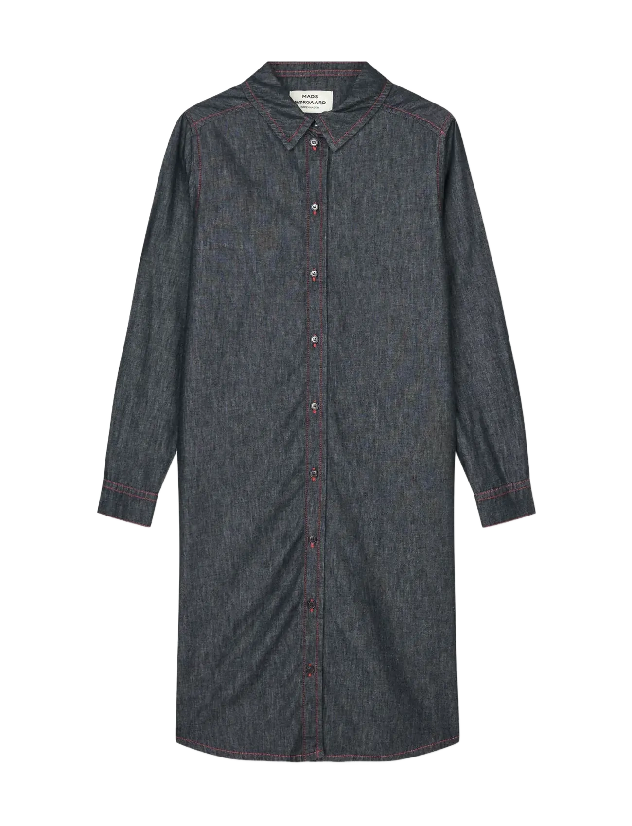 MADS NØRGAARD Air Denim Crissy Kleid Schwarz - 40 - Damen