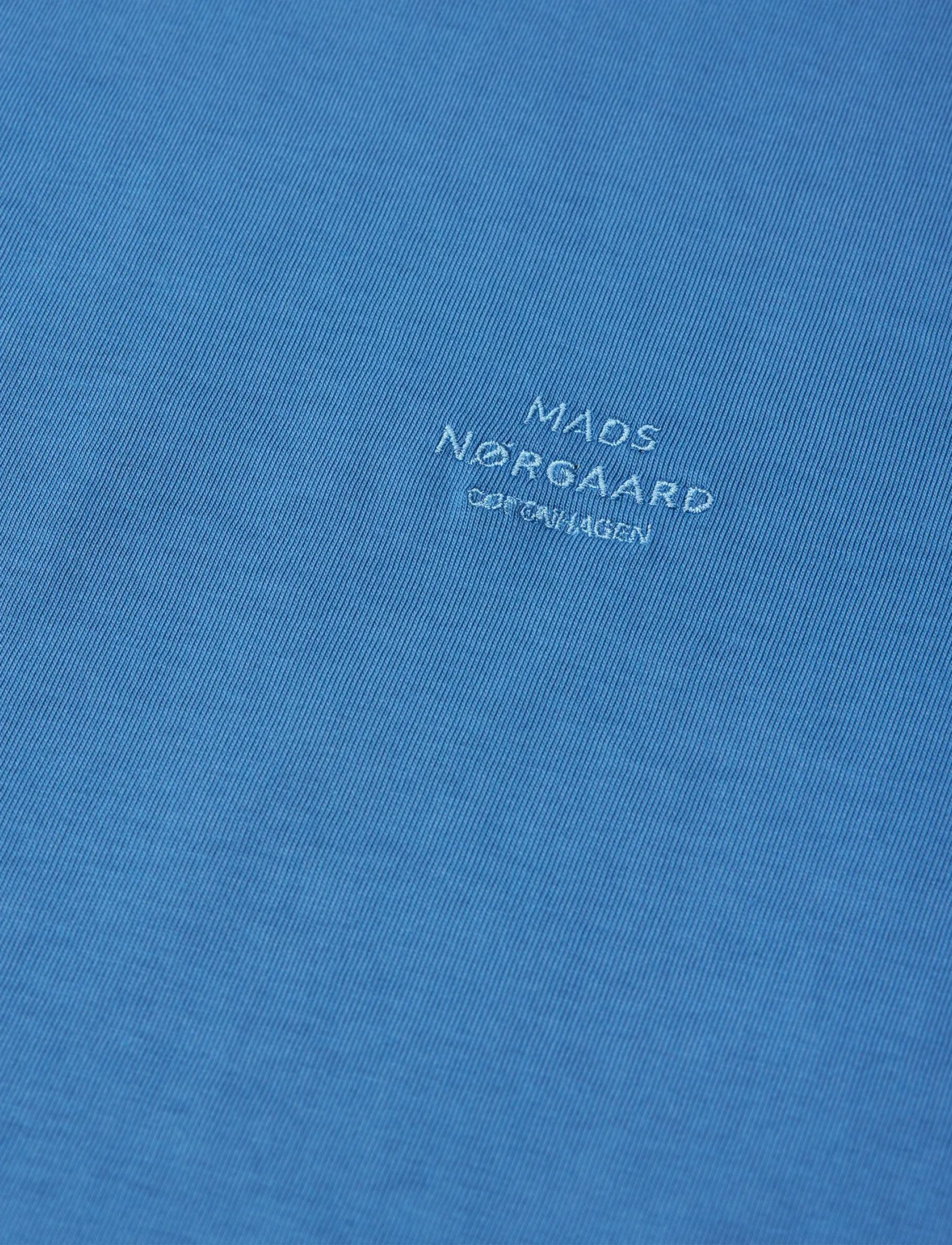 Mads Nørgaard - Cotton Jersey Frode Logo Tee FAV - kortærmede t-shirts - bright cobalt - 3