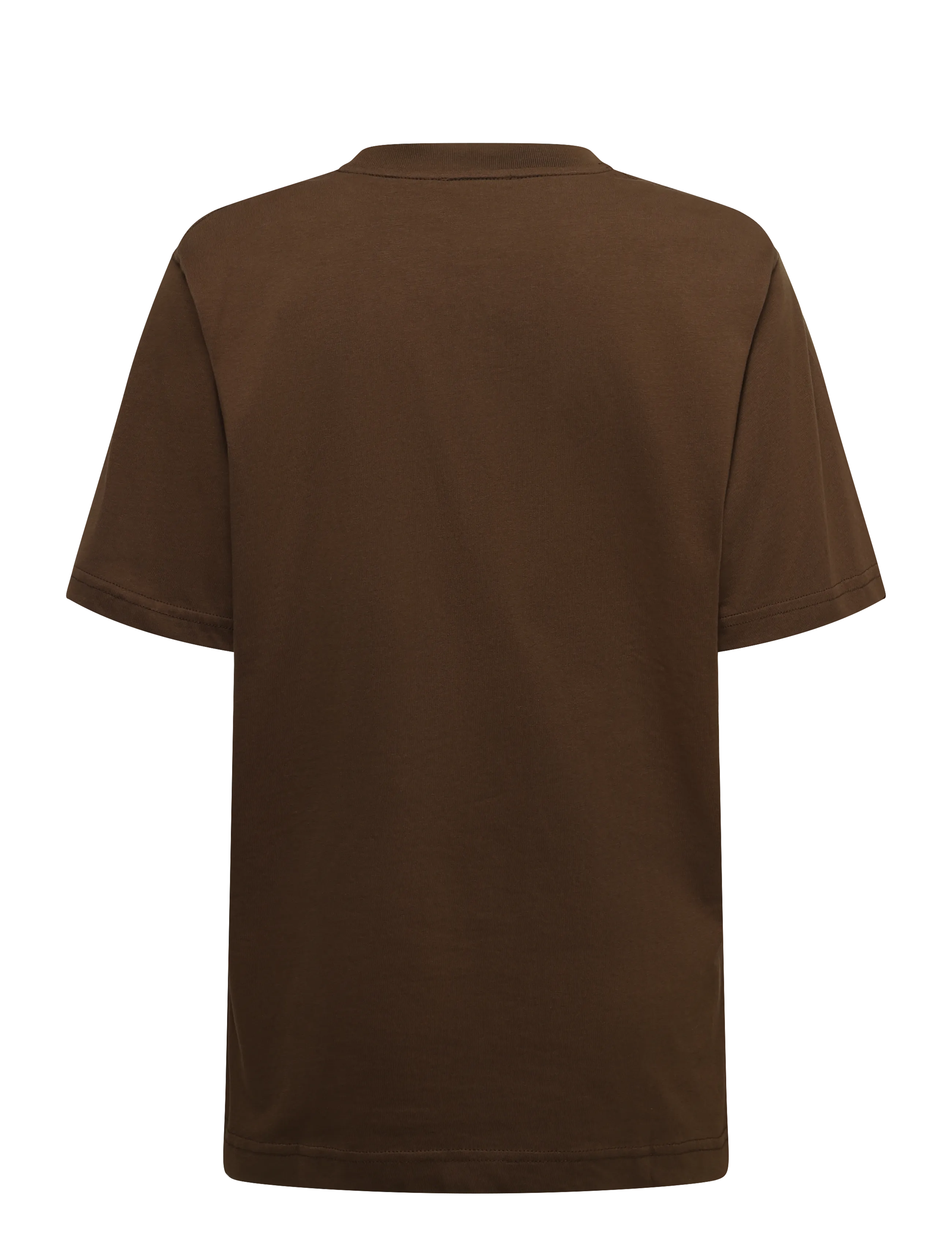 Mads Nørgaard - Cotton Jersey Frode Logo Tee FAV - kurzärmelige t-shirts - cocoa - 2