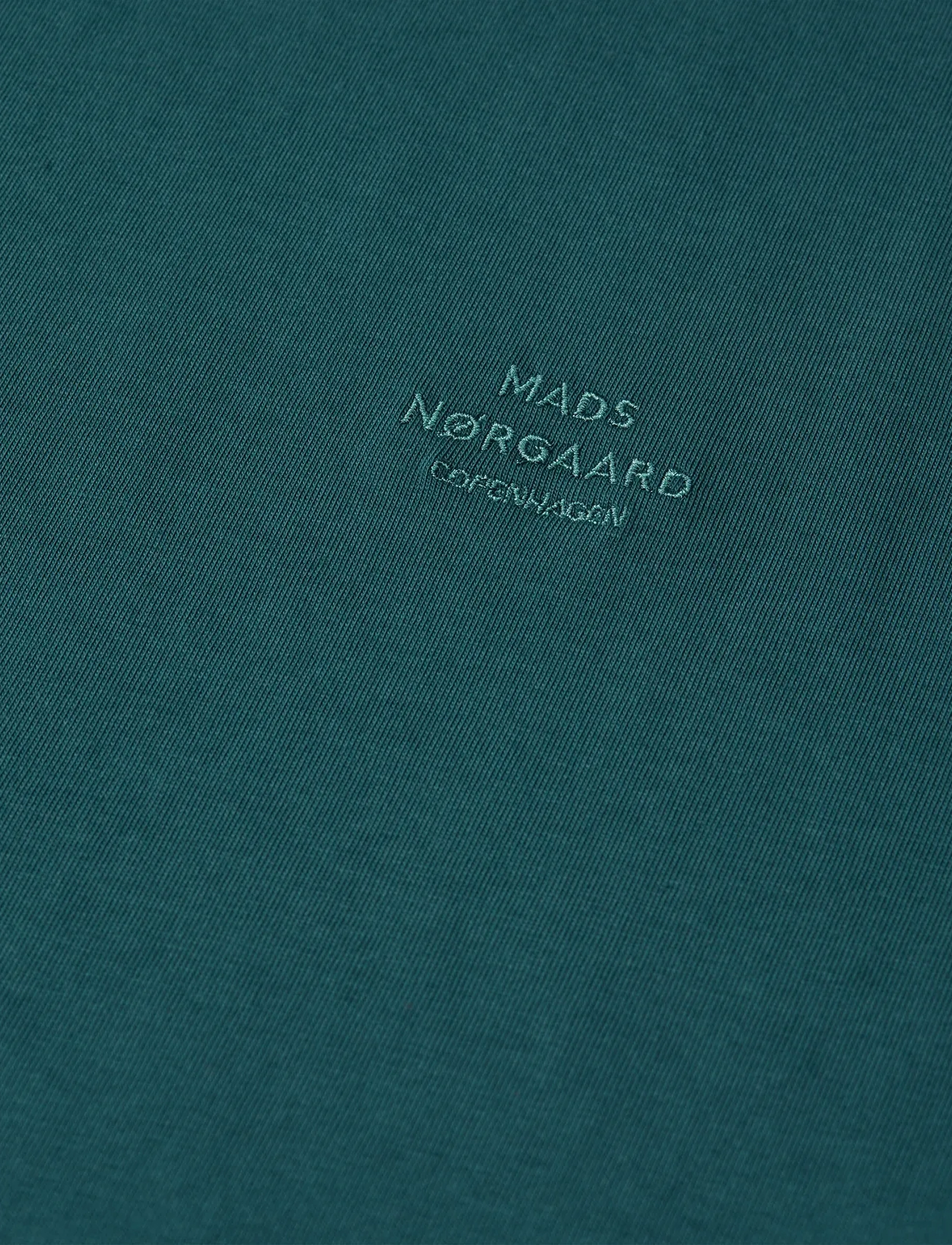 Mads Nørgaard - Cotton Jersey Frode Logo Tee FAV - kortærmede t-shirts - deep sea - 3