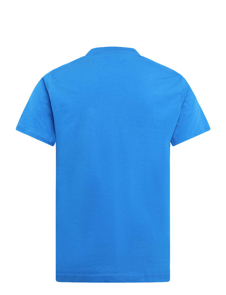 Mads Nørgaard - Cotton Jersey Frode Logo Tee FAV - kurzärmelige t-shirts - lapis blue - 2