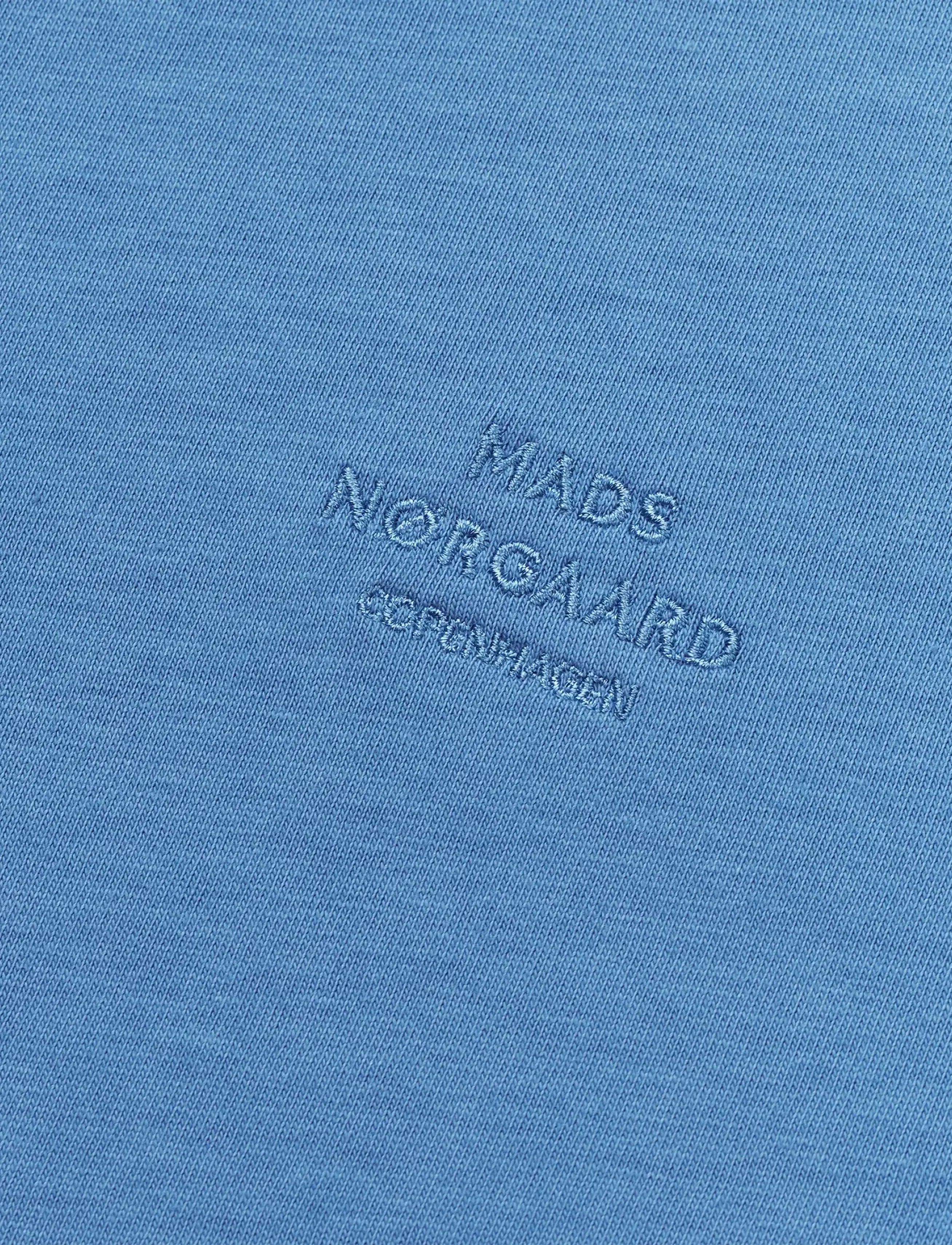 Mads Nørgaard - Cotton Jersey Frode Logo Tee FAV - t-shirts à manches courtes - riviera - 3