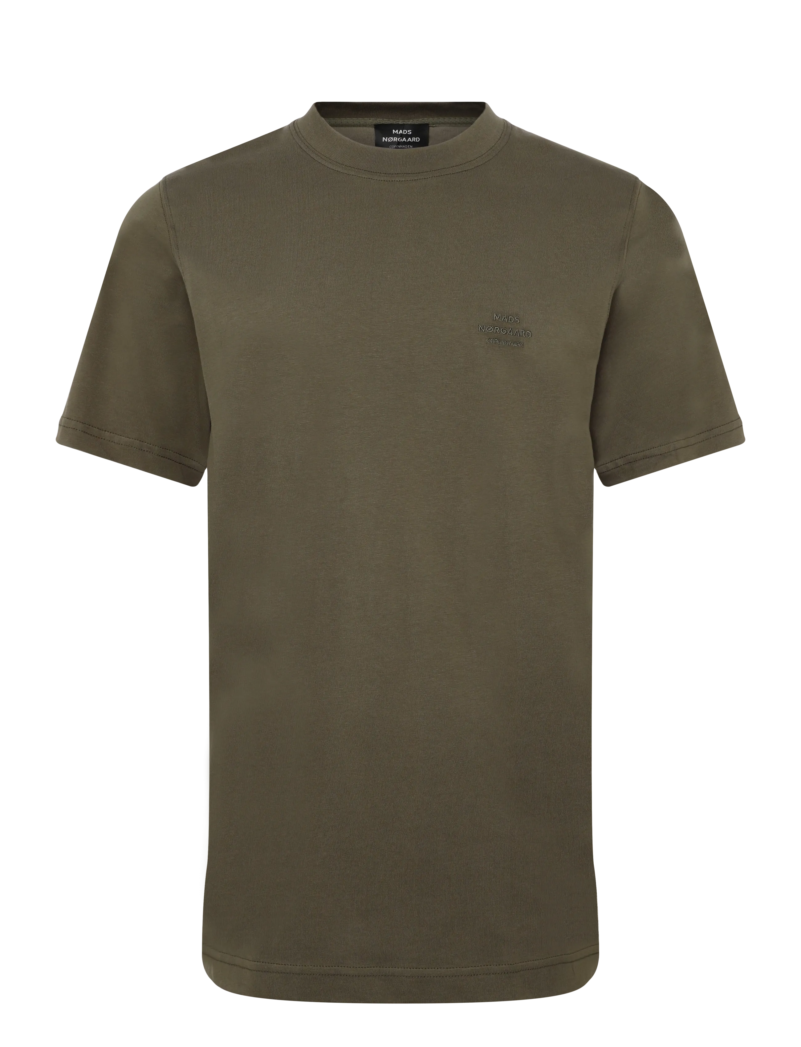 Mads Nørgaard - Cotton Jersey Frode Logo Tee FAV - lühikeste varrukatega t-särgid - tarmac - 1