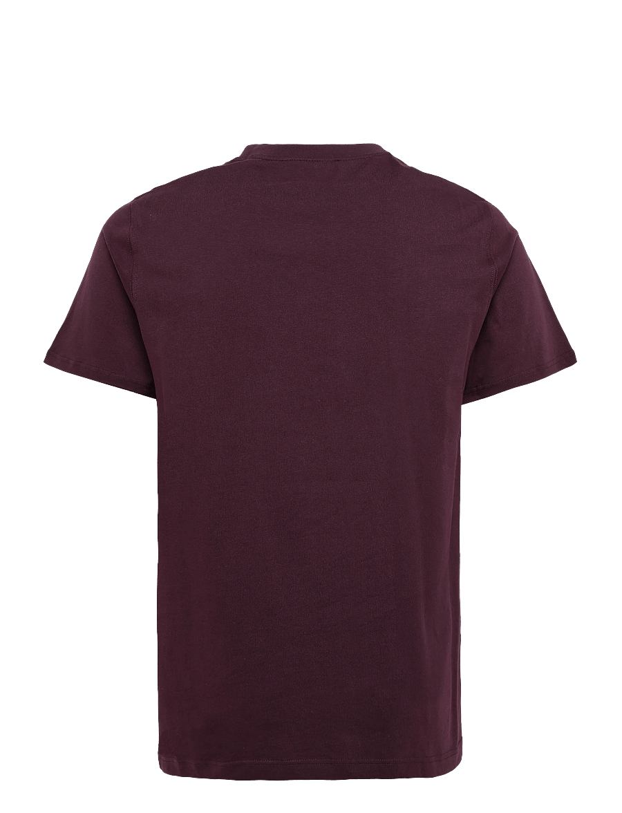 Mads Nørgaard - Cotton Jersey Frode Logo Tee FAV - kurzärmelige t-shirts - winetasting - 1