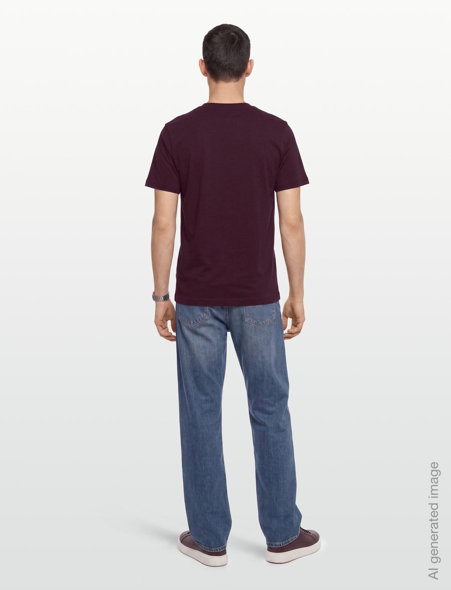 Mads Nørgaard - Cotton Jersey Frode Logo Tee FAV - lühikeste varrukatega t-särgid - winetasting - 4