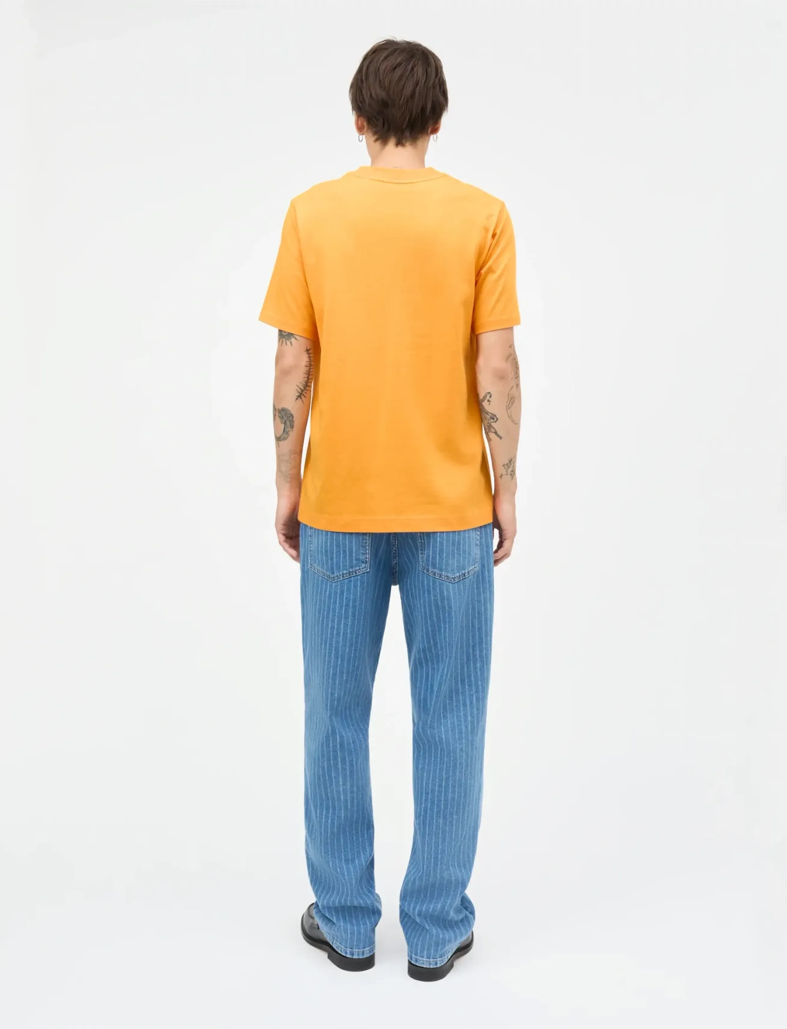 Mads Nørgaard - Cotton Jersey Frode Logo Tee FAV - kortærmede t-shirts - zinnia - 2