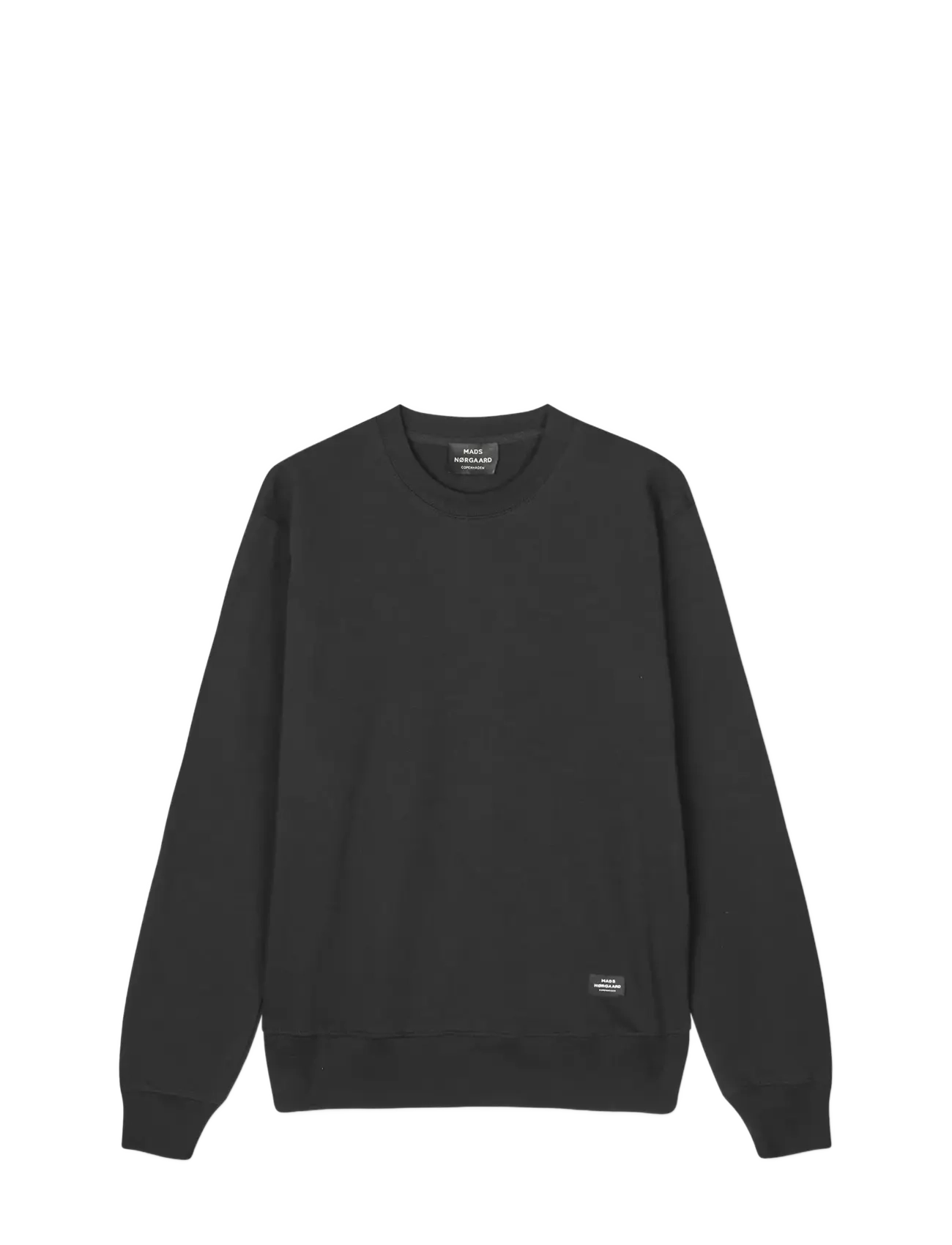 MADS NØRGAARD Hell Terry Asker Sweat Schwarz - S - Herren