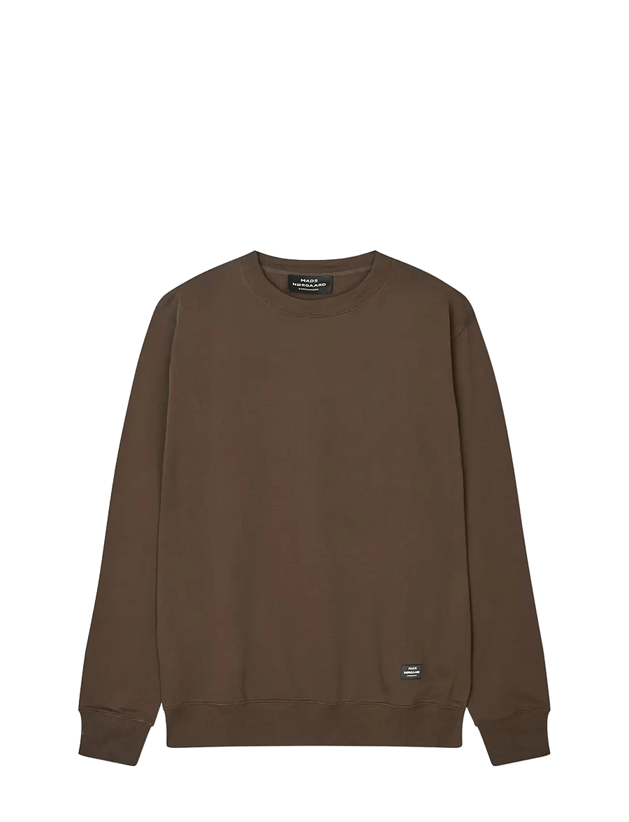 Mads Nørgaard - Light Terry Asker Sweat - sweatshirts - demitasse - 1