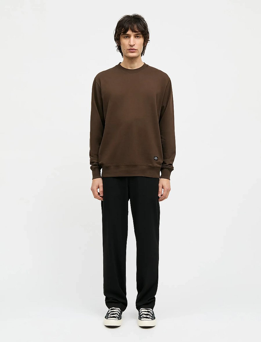 Mads Nørgaard - Light Terry Asker Sweat - sweatshirts - demitasse - 0