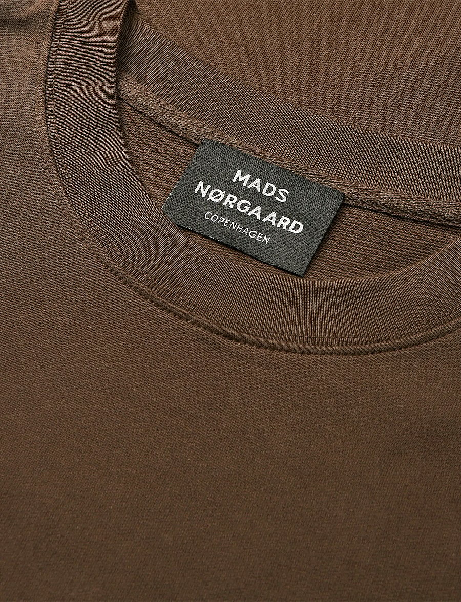 Mads Nørgaard - Light Terry Asker Sweat - sweatshirts - demitasse - 3