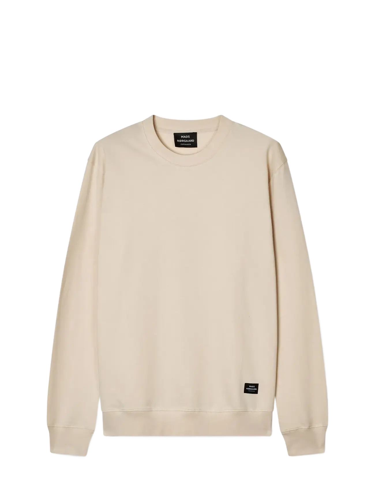 MADS NØRGAARD Hell Terry Asker Sweat Cream - XXL - Herren