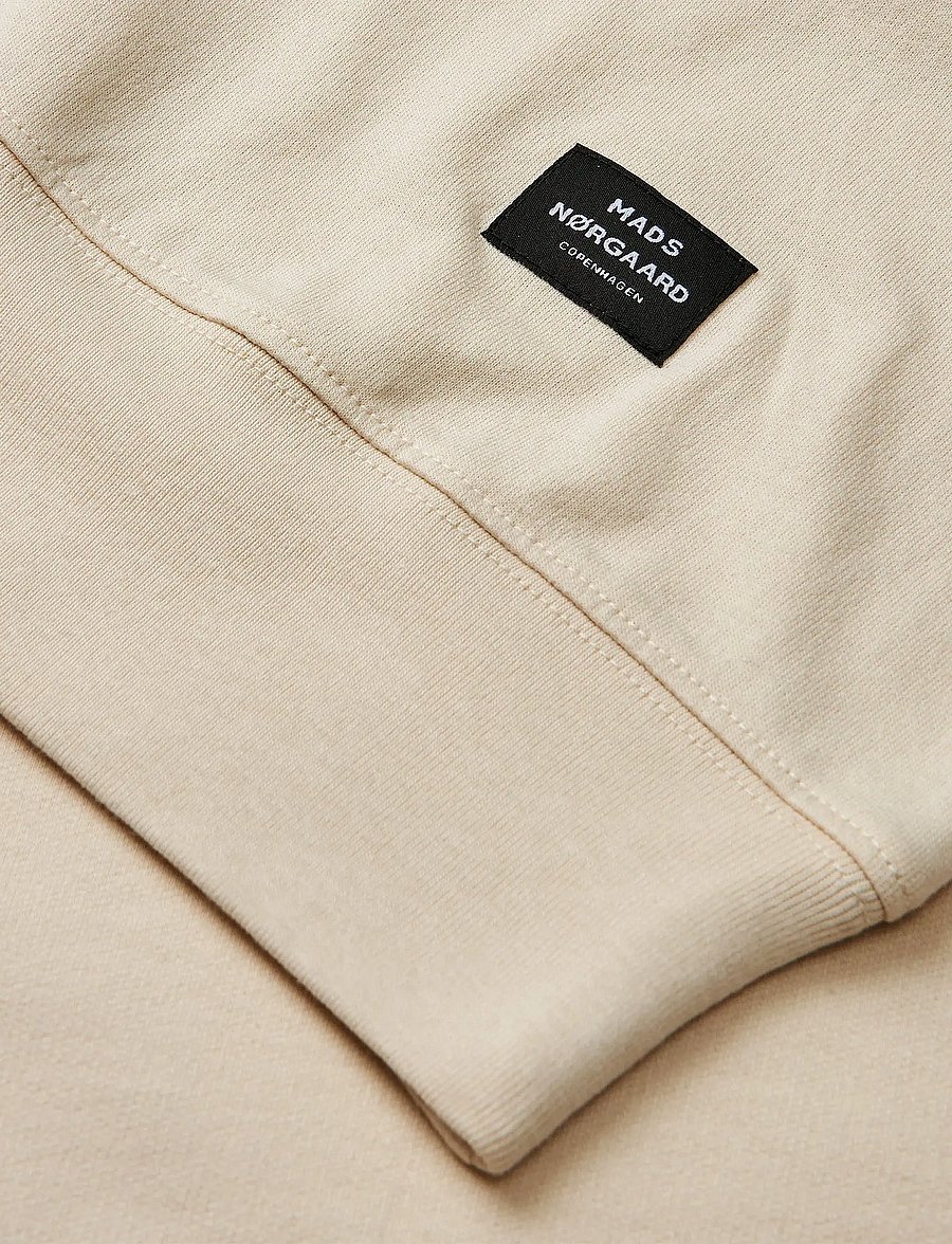 Mads Nørgaard - Light Terry Asker Sweat - dressipluusid - rainy day - 1