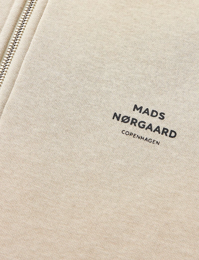 Mads Nørgaard - Standard Half Zip Logo Sweat - shop efter anledning - rainy day - 1