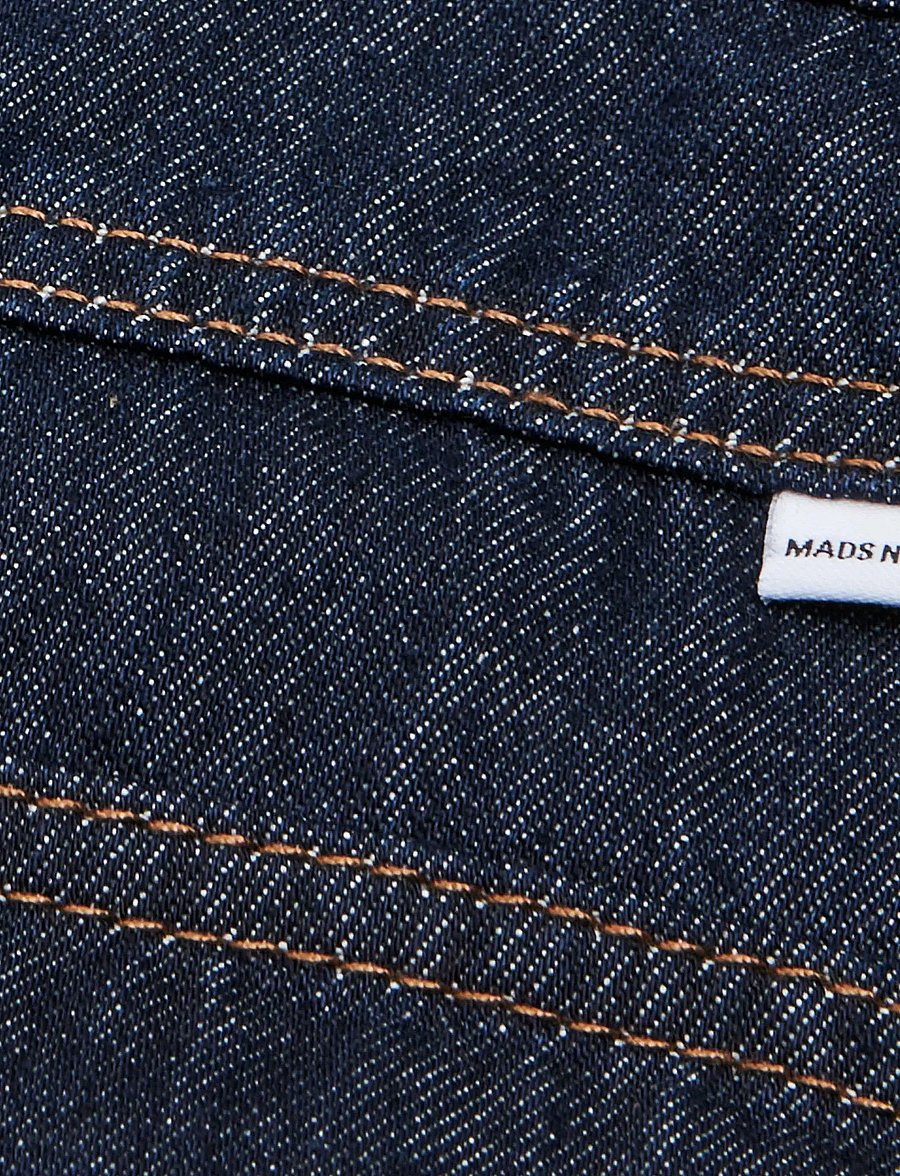 Mads Nørgaard - Cosy Denim Bonnie Pants - gerade jeans - dark indigo - 3