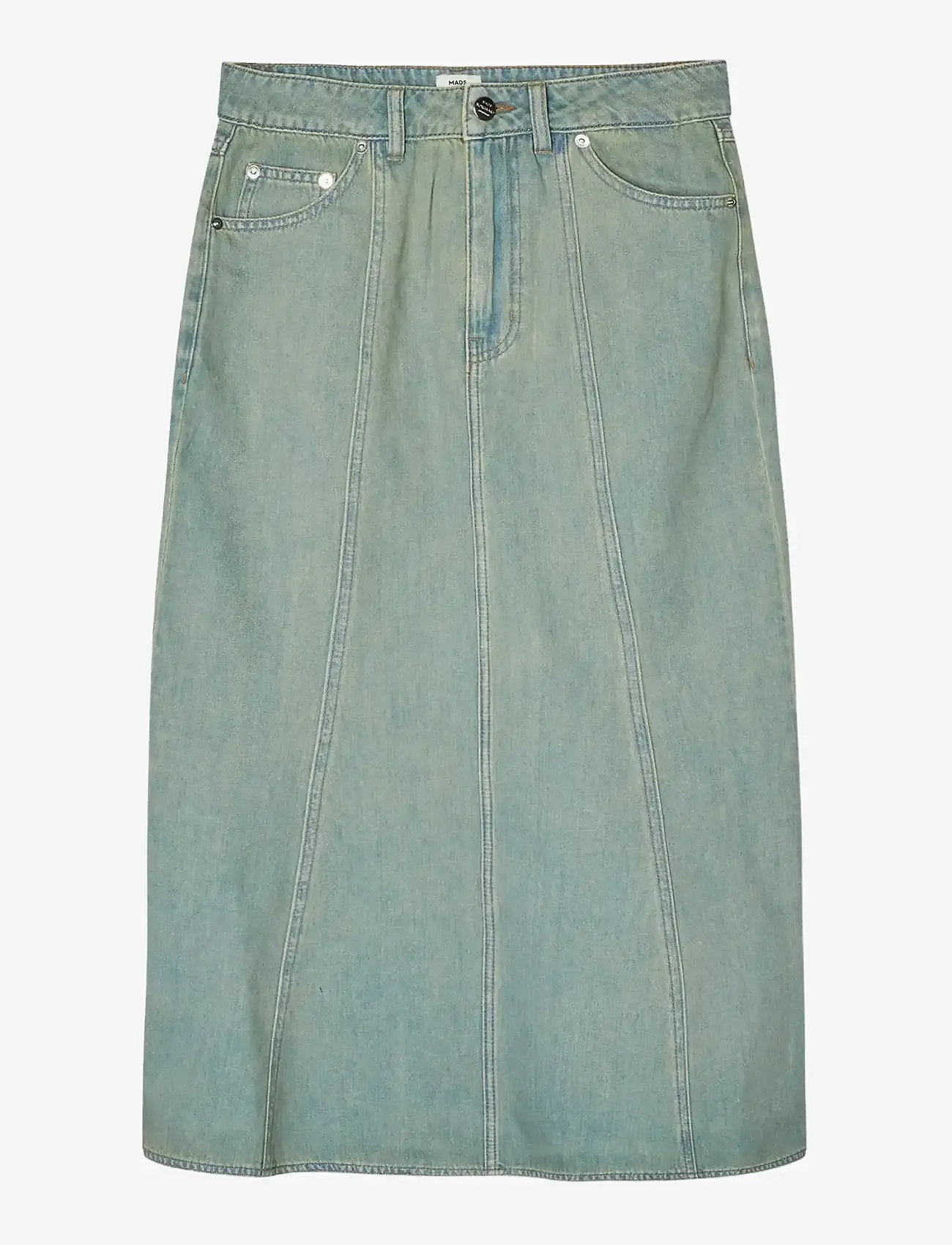 Mads Nørgaard - Cosy Denim Solan Skirt - džinsiniai sijonai - vintage blue - 1