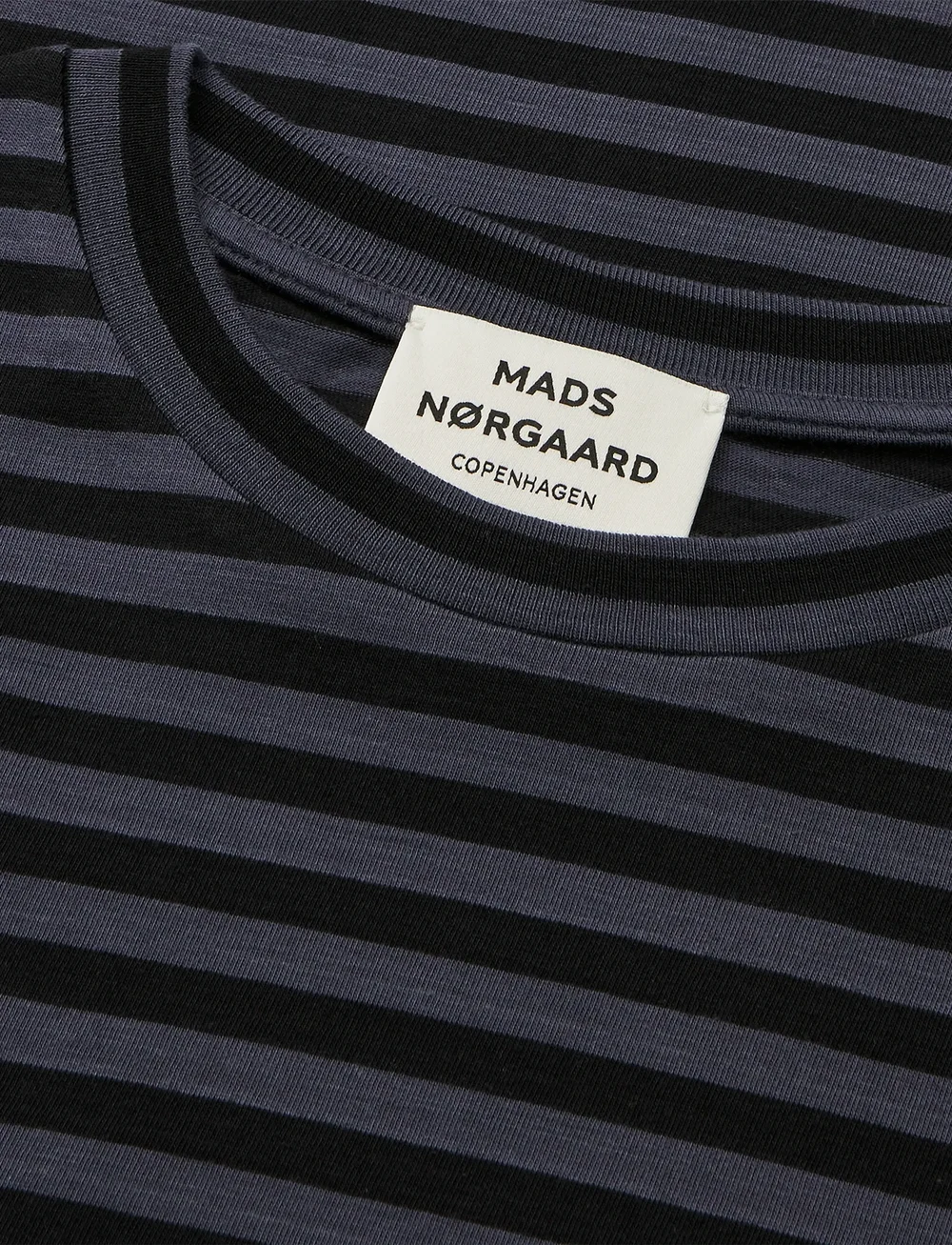 Mads Nørgaard - Soft Single Ella Dress - midi kjoler - parisian night/black - 3