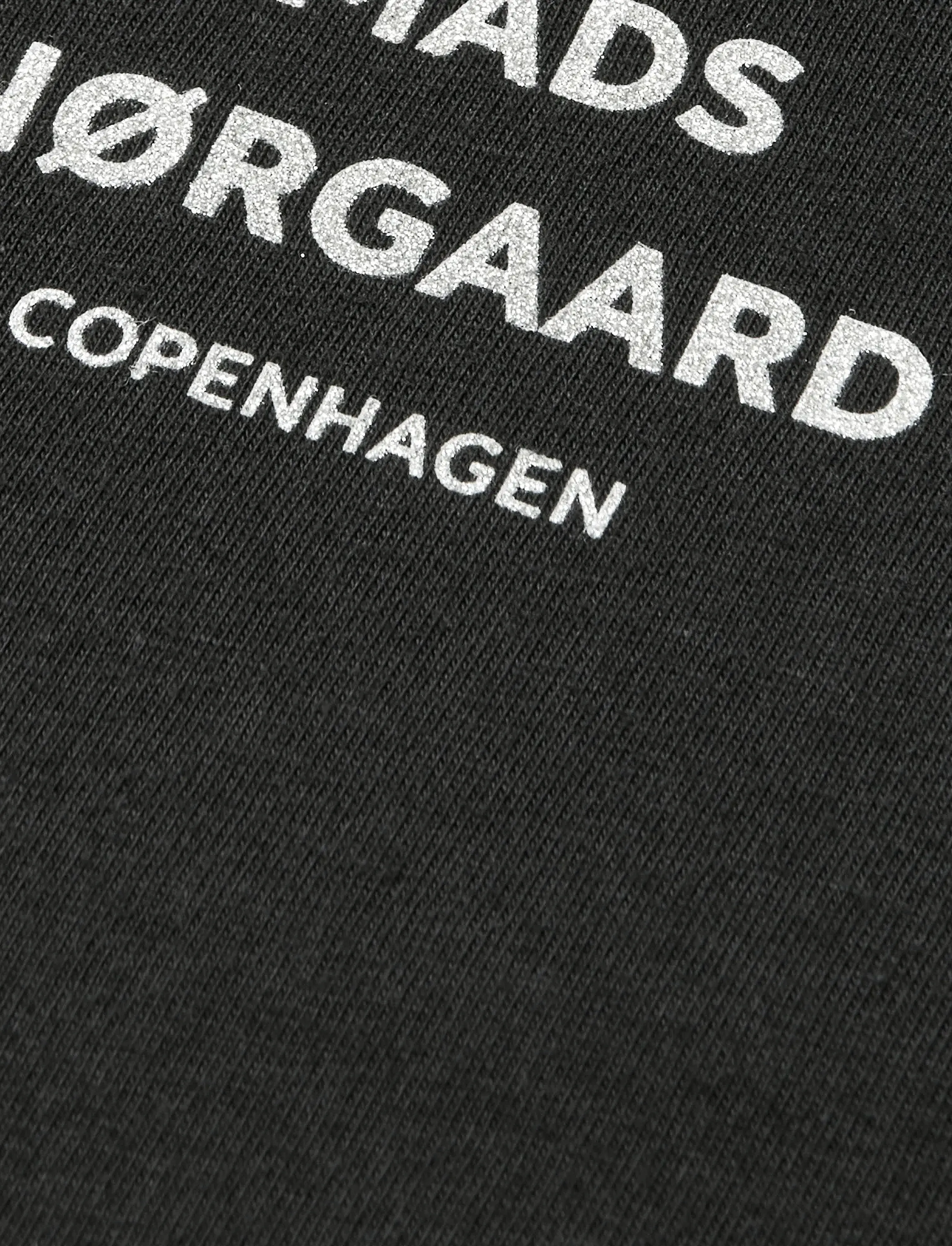 Mads Nørgaard - Cotton Jersey Dassel Tee - t-shirts - black - 3