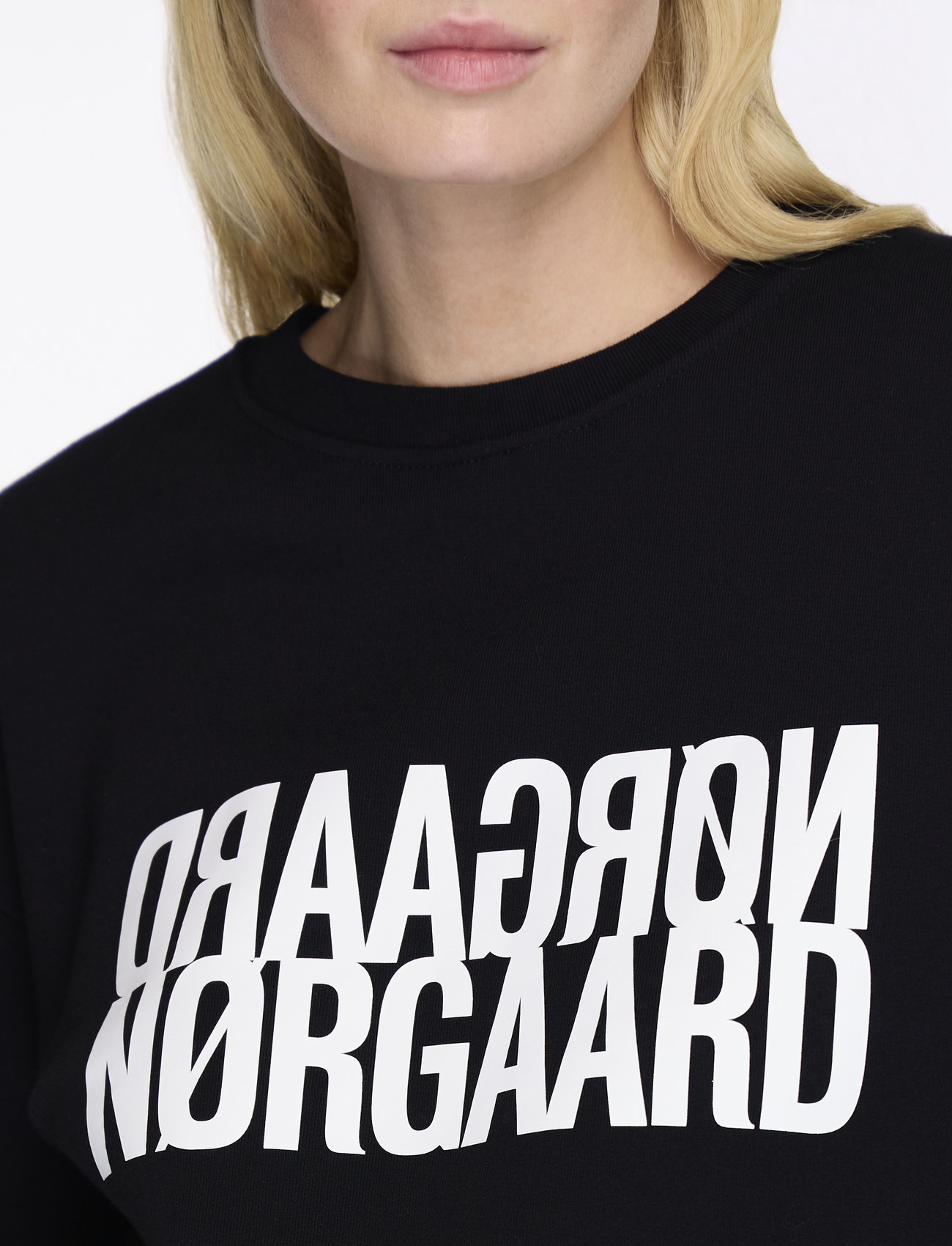 Mads Nørgaard - Original Sweat Tilvina Sweatshirt - mode trends - black - 5