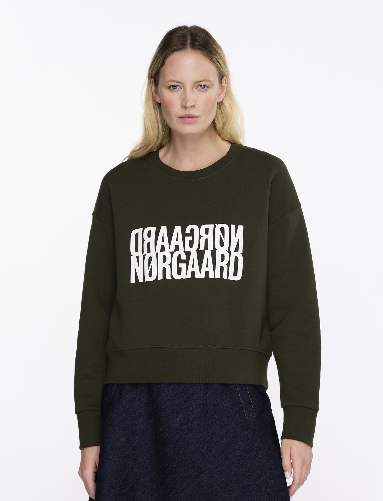 Mads Nørgaard - Original Sweat Tilvina Sweatshirt - modetrender - rosin - 0