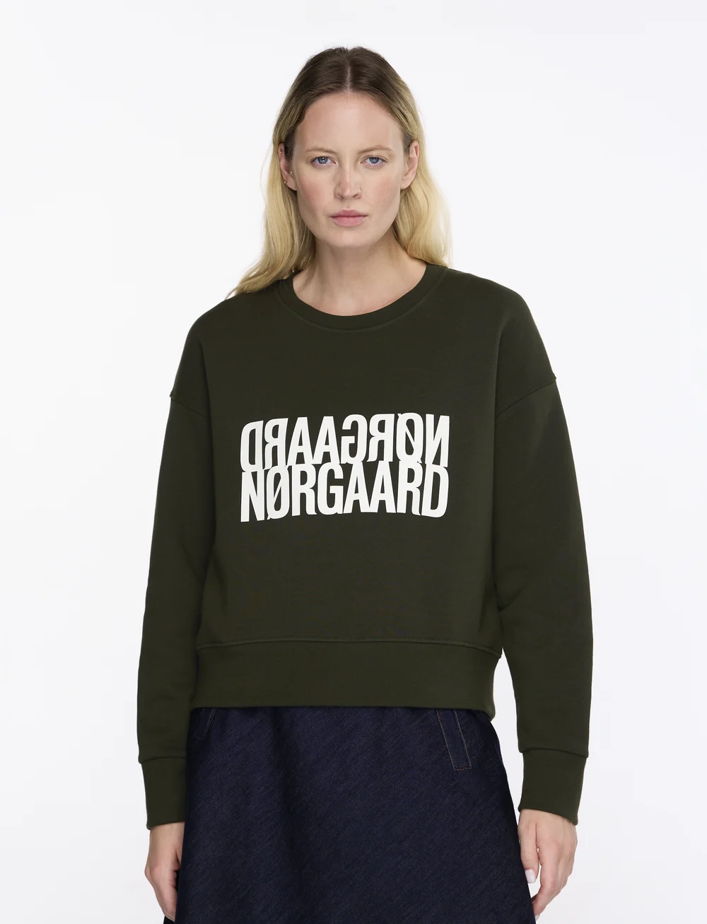 Mads Nørgaard - Original Sweat Tilvina Sweatshirt - mode trends - rosin - 0