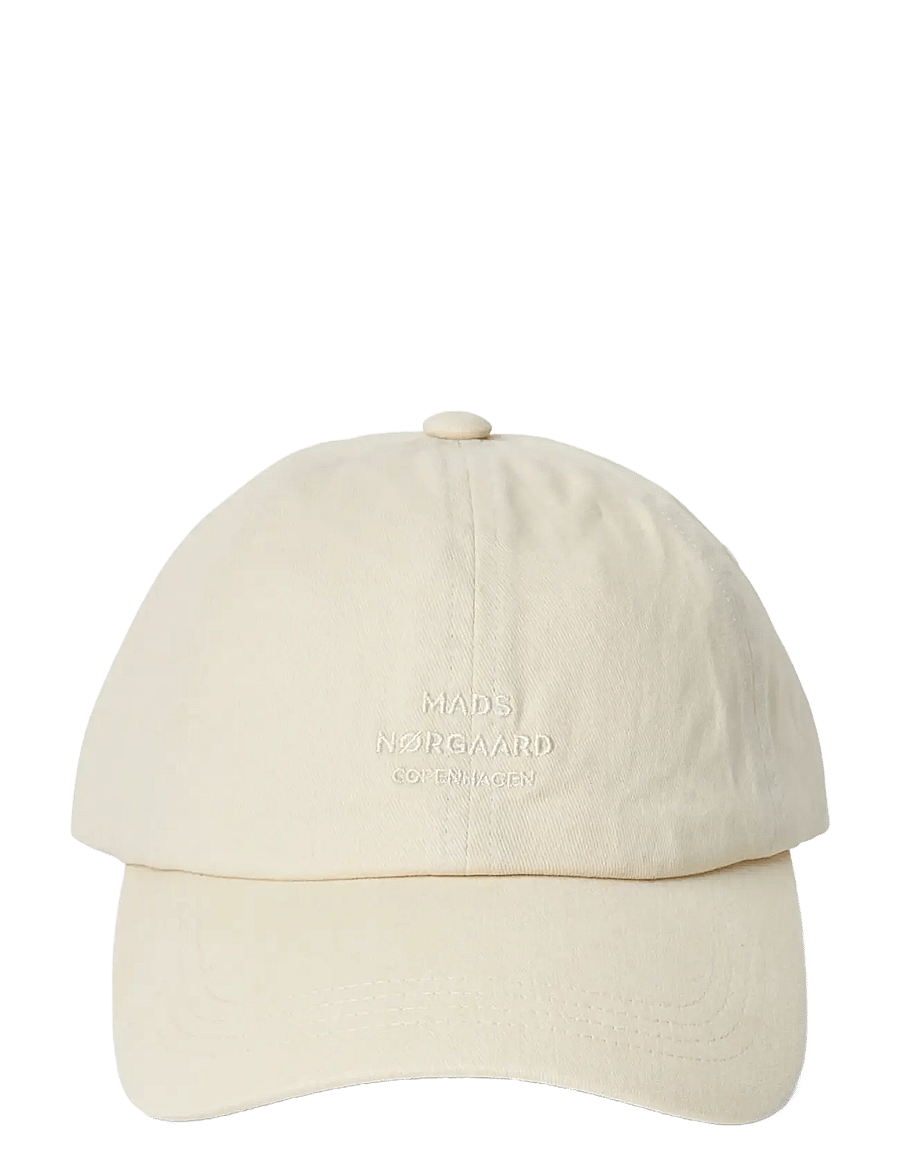 Mads Nørgaard - Soft Twill Cash Cap - kappen - almond oil - 0