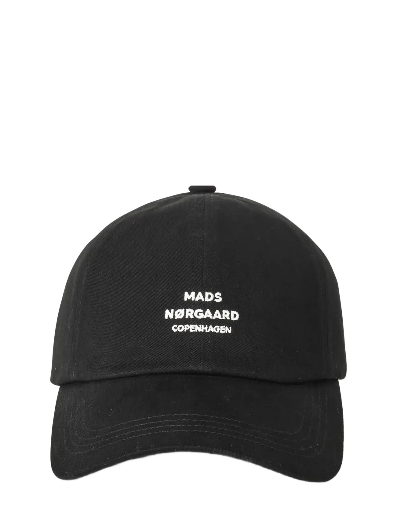 Mads Nørgaard Soft Twill Cash Cap, One Size, Headwear, Schwarz - Caps, Männerswear