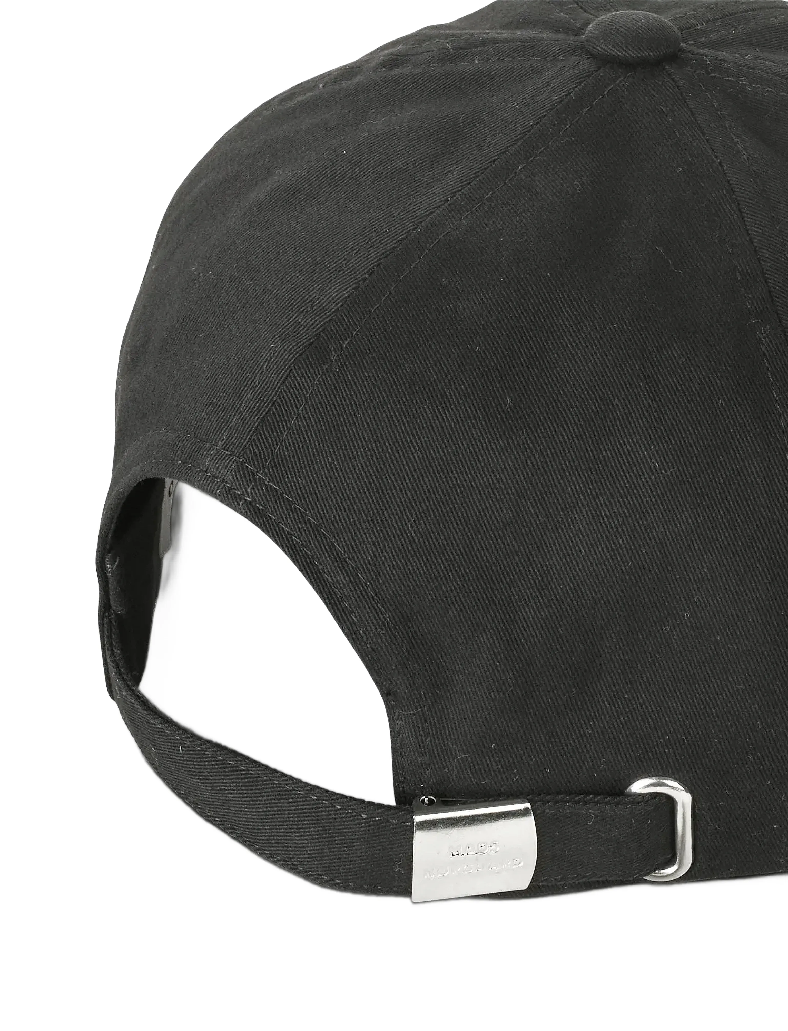 Mads Nørgaard - Soft Twill Cash Cap - kappen - black - 1