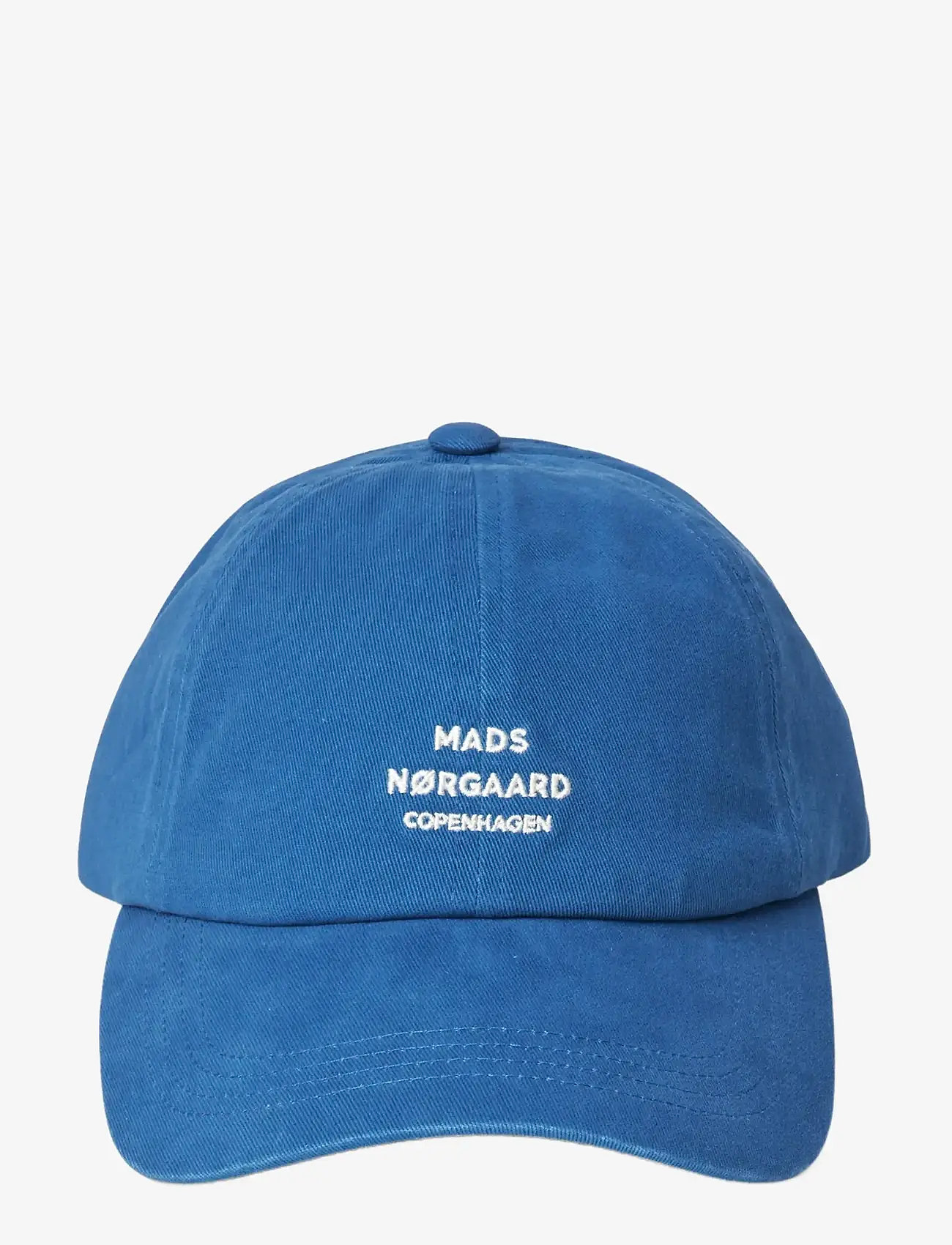 Mads Nørgaard - Soft Twill Cash Cap - kappen - bright cobalt - 1