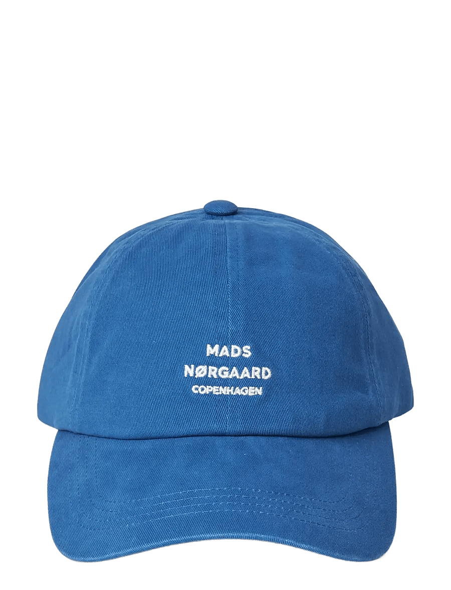 Mads Nørgaard - Soft Twill Cash Cap - kappen - bright cobalt - 1