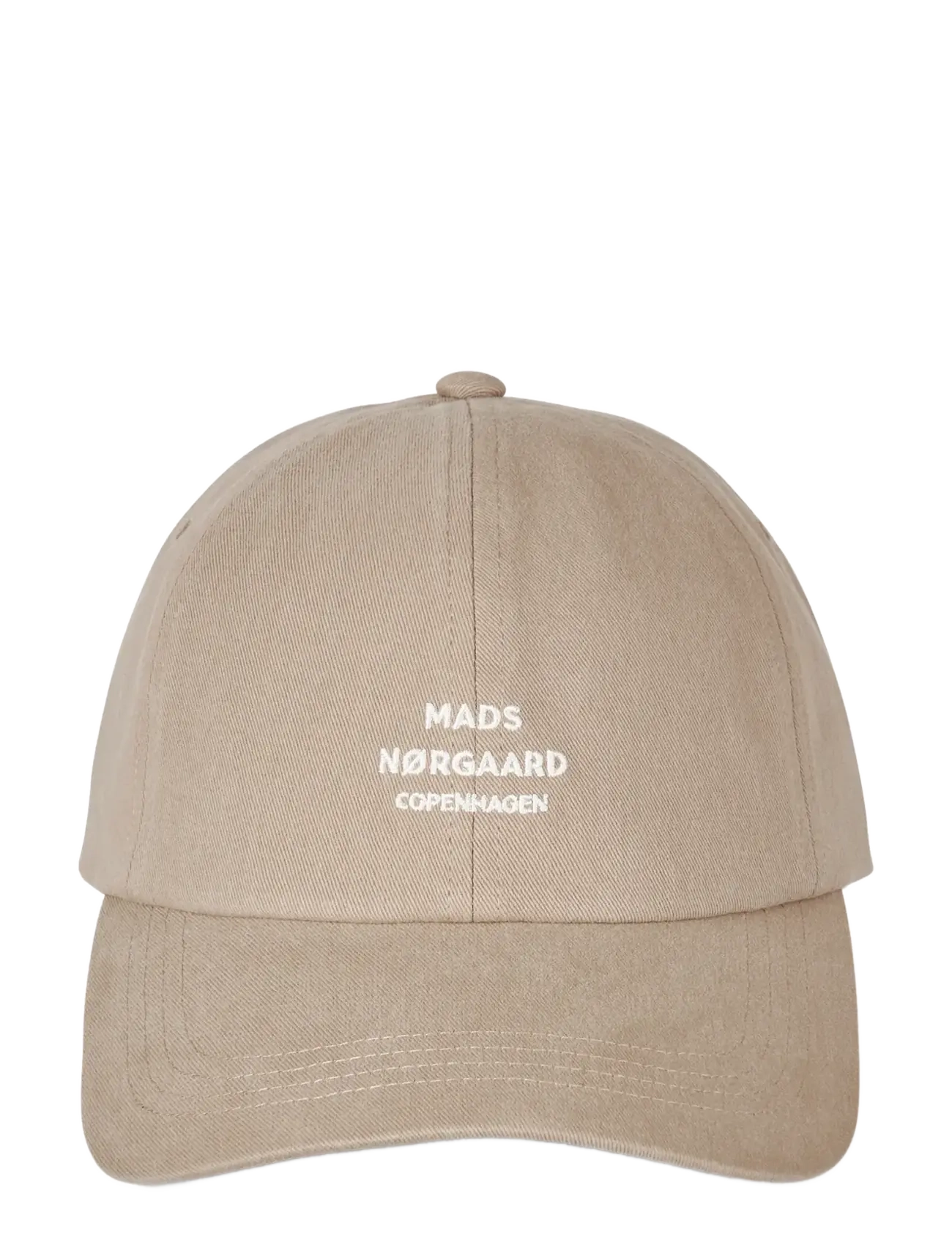 Mads Nørgaard Soft Twill Cash Cap - Kepsar - SENECA ROCK / beige
