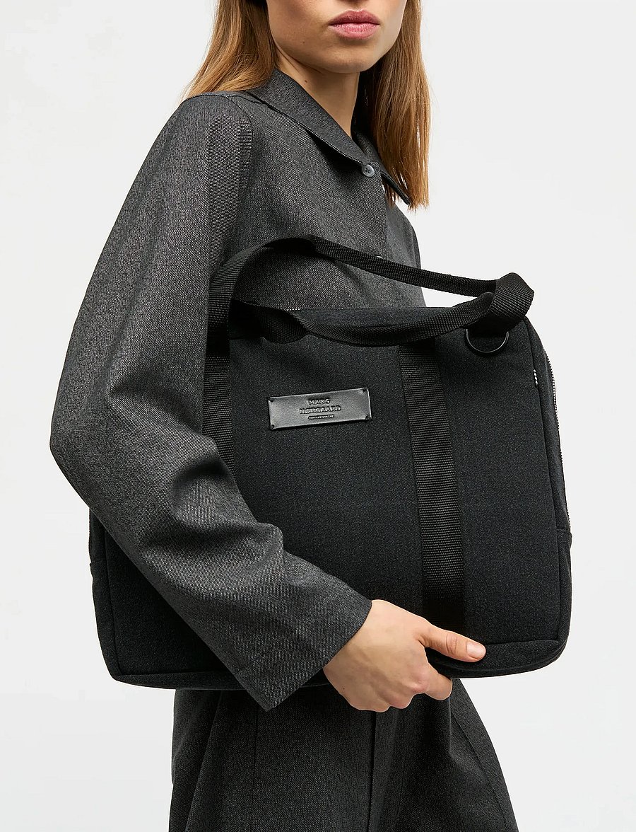 Mads Nørgaard - Boutique Washed Computer Bag - modetrends - washed black - 0