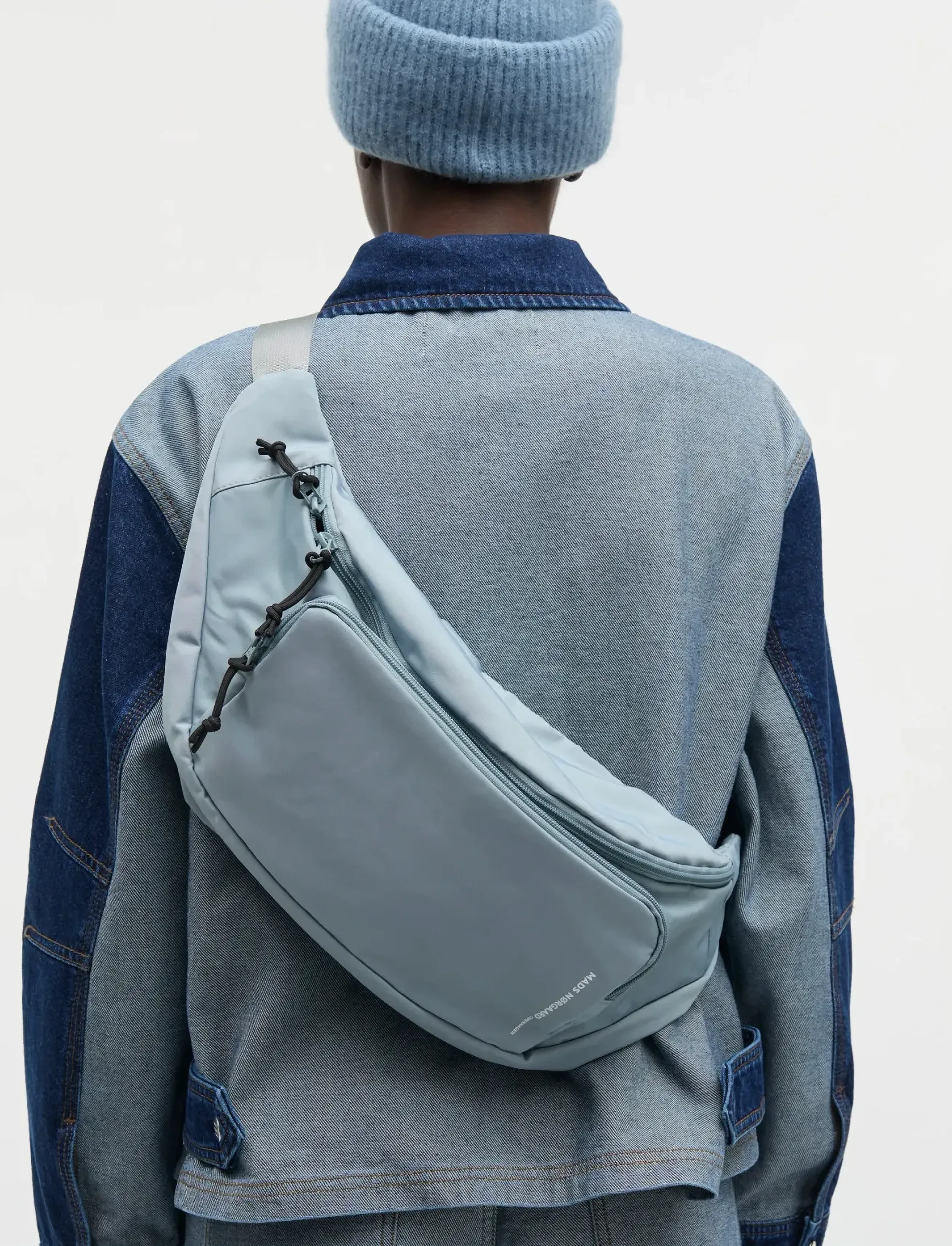 Mads Nørgaard Tian Coco Bum Bag, One Size, Blue, Tasker > Bum Bags, Dame