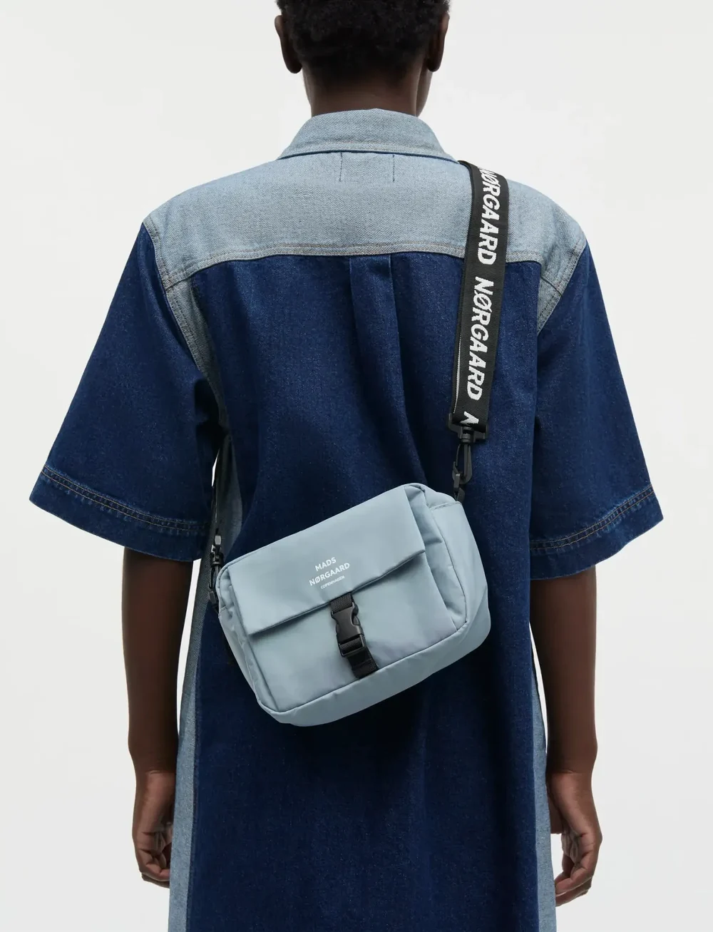 Mads Nørgaard - Tian Fae Bag FAV - fashion trends - faded denim - 0