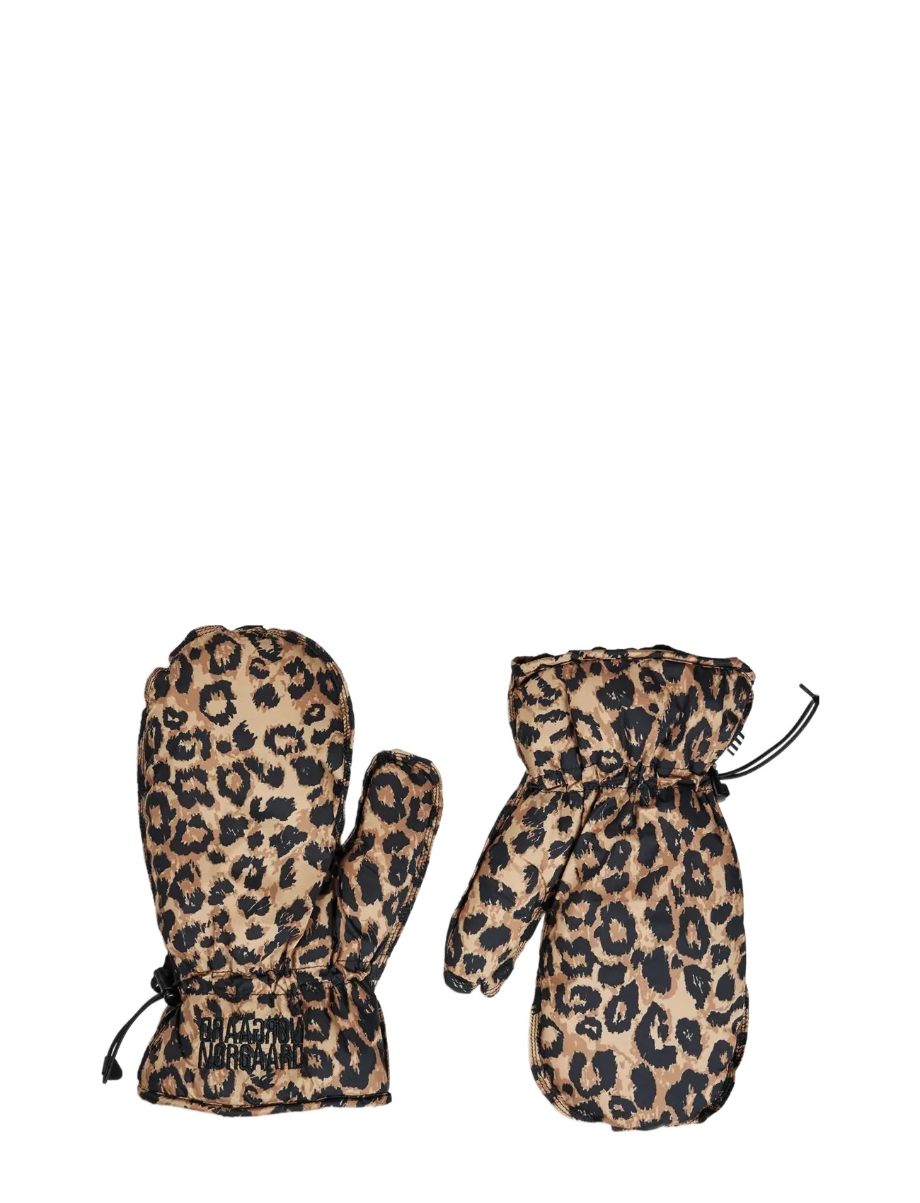 MADS NØRGAARD Hell Ripstop Pillow Aop Glove Braun - M/L - Damen